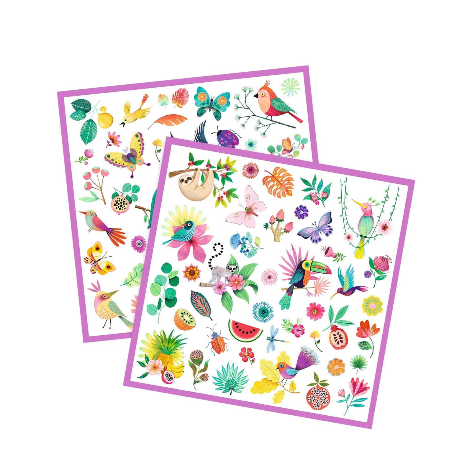 160 Stickers On Sheets - Paradise