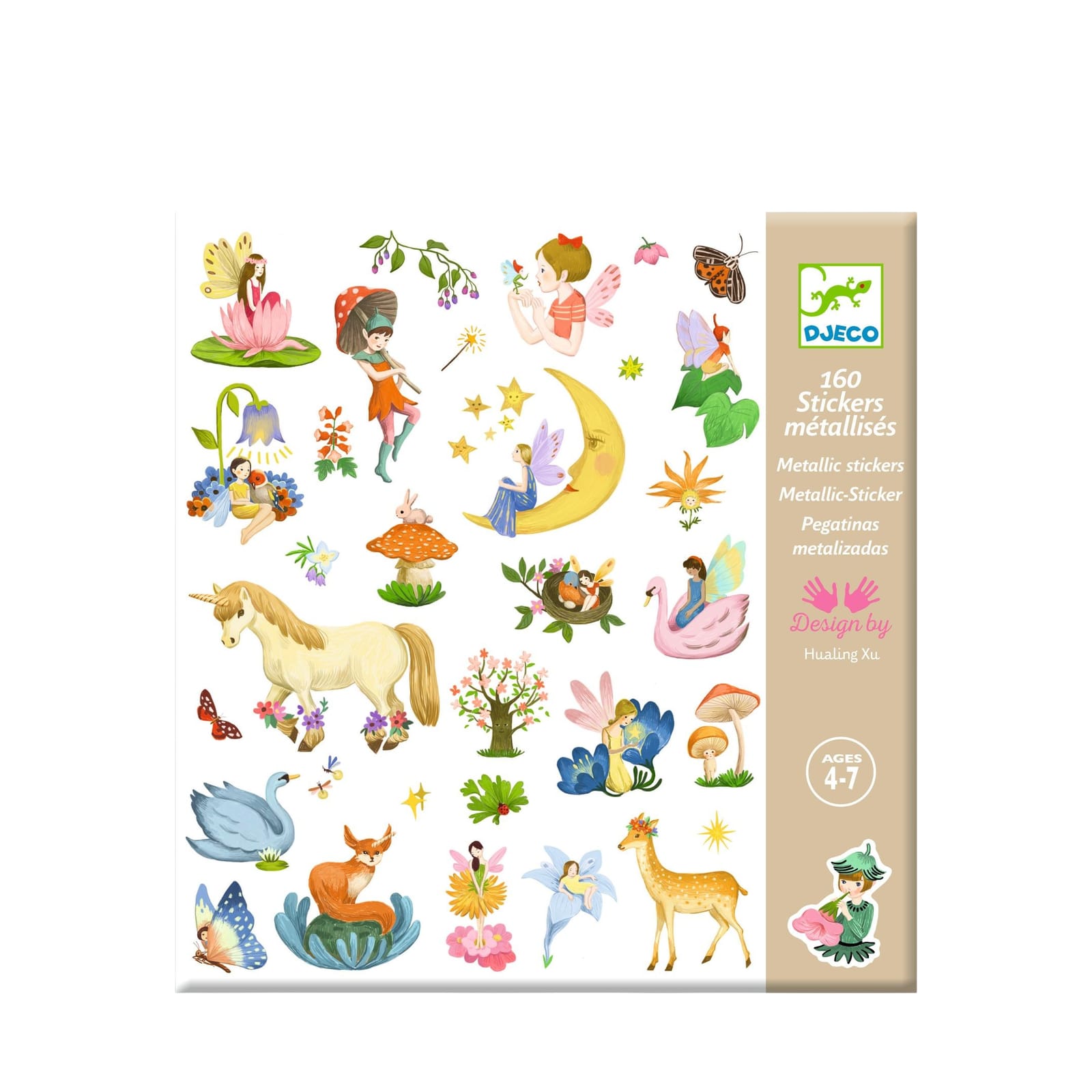 160 Stickers On Sheets - Fantasy