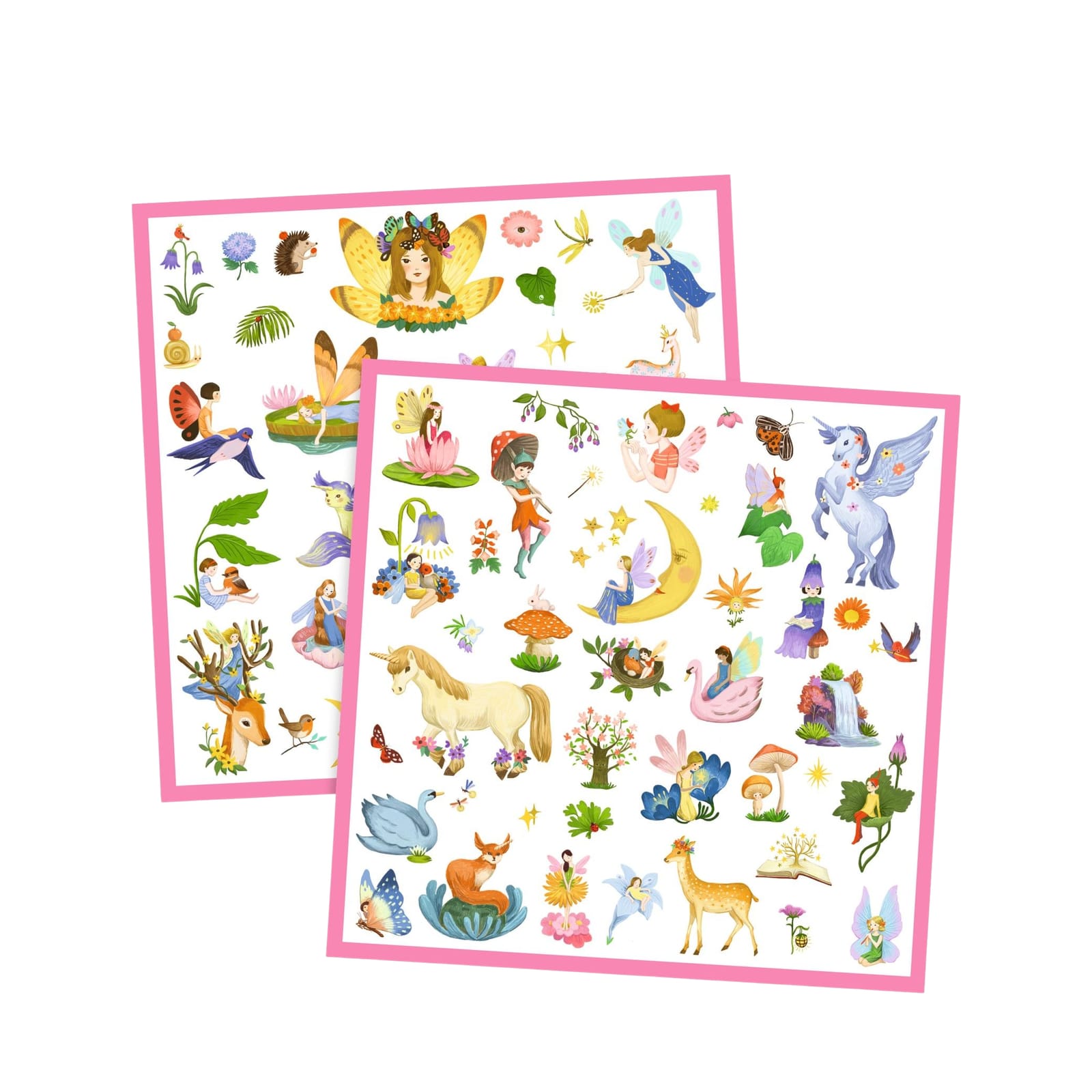 160 Stickers On Sheets - Fantasy