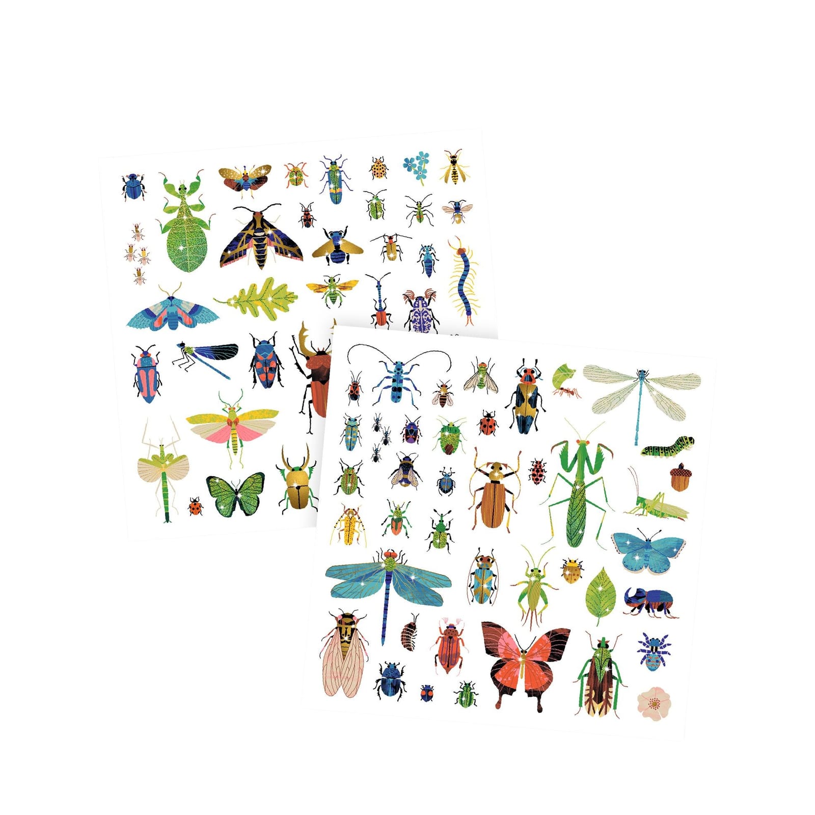 160 Stickers On Sheets - Microcosmos