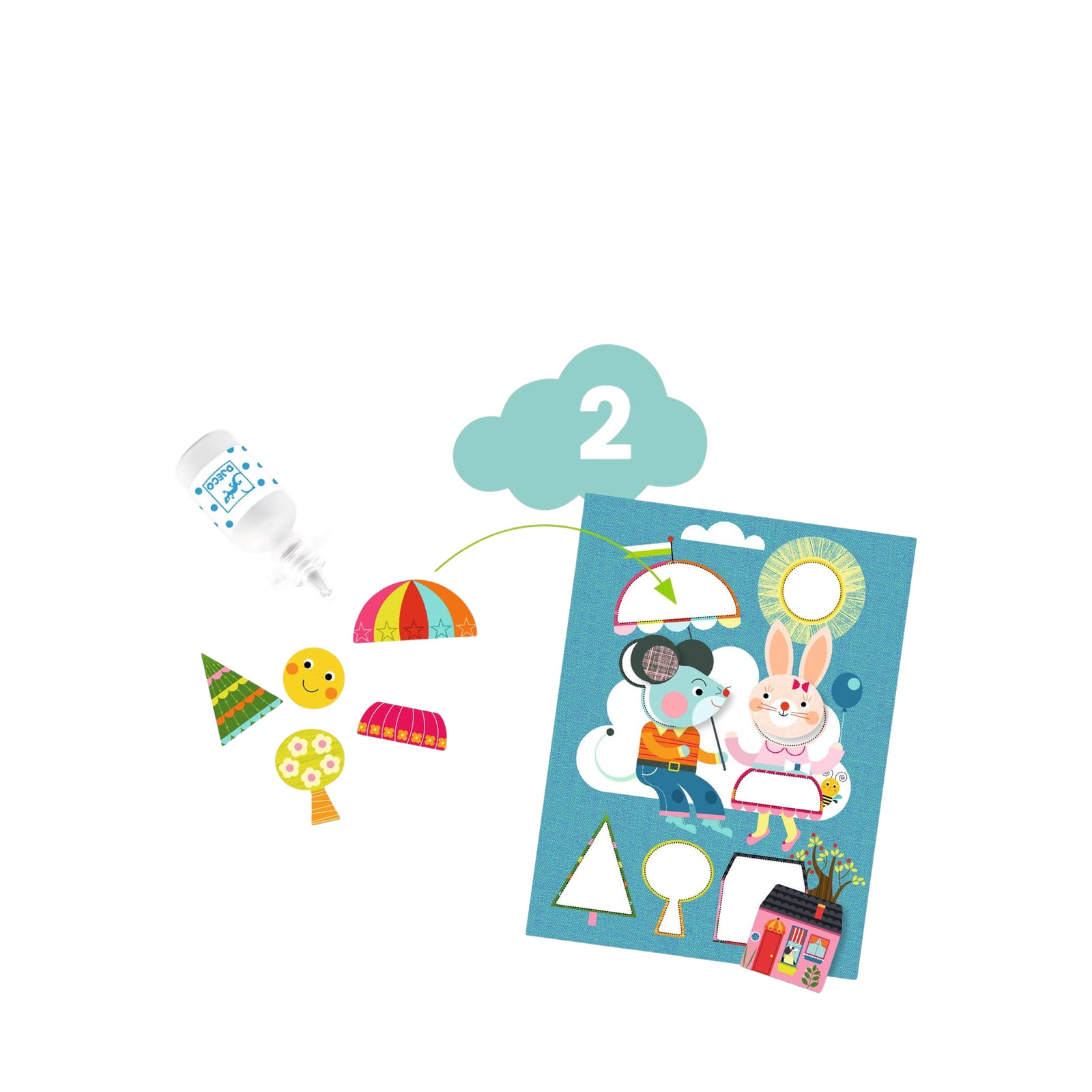Creativity Activities - The Cat and His Friends