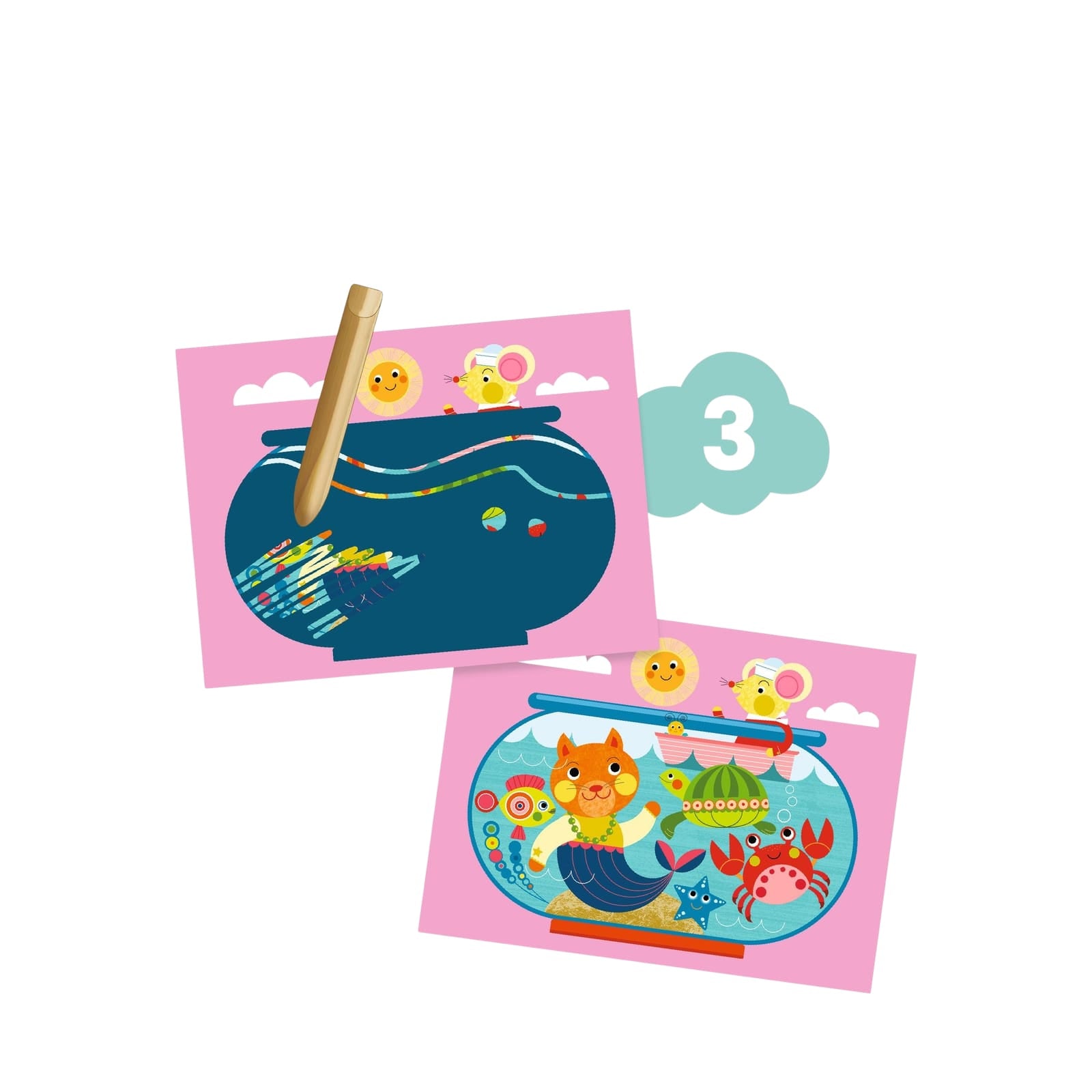 Creativity Activities - The Cat and His Friends