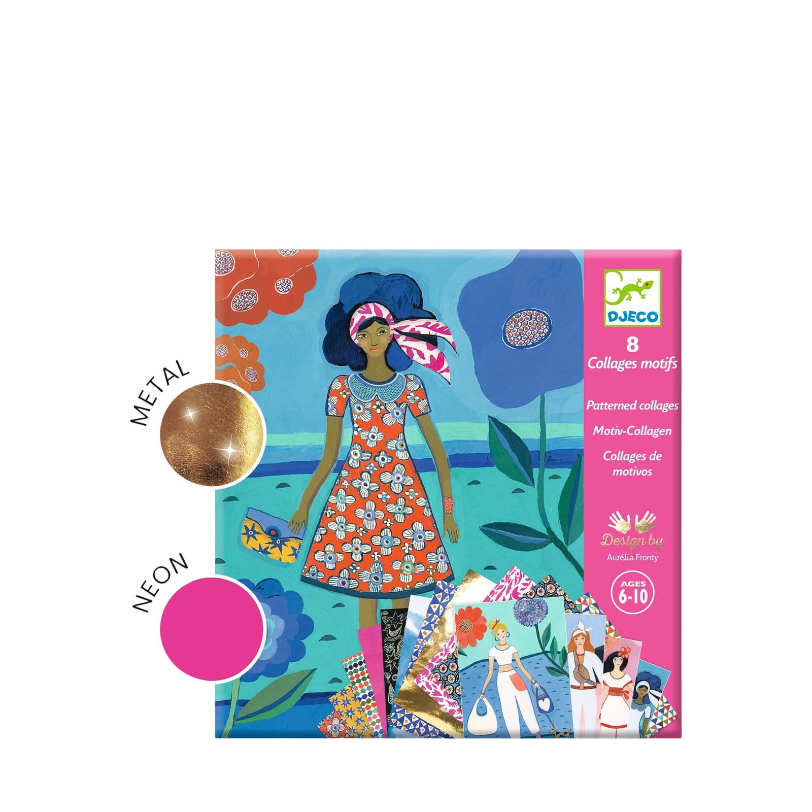 Paper Collage Craft Set - Fashion Models