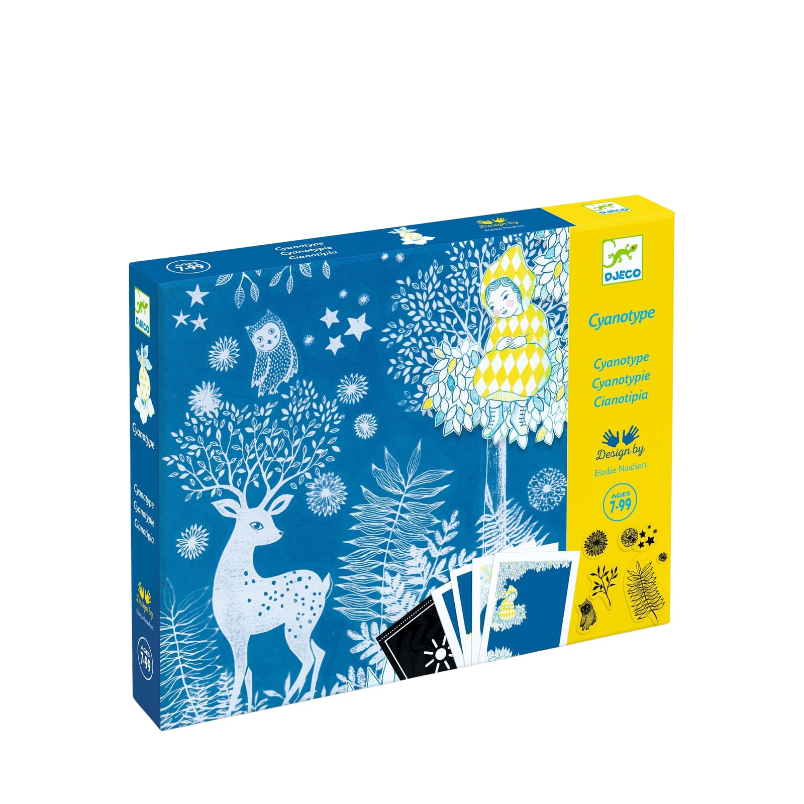 Light Sensitive Paper Craft Set - Moonlight Scenes