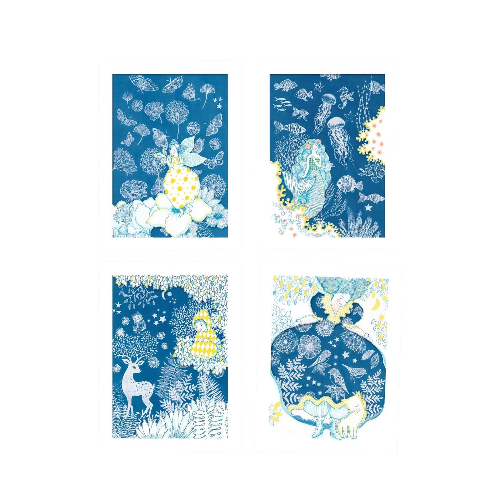 Light Sensitive Paper Craft Set - Moonlight Scenes
