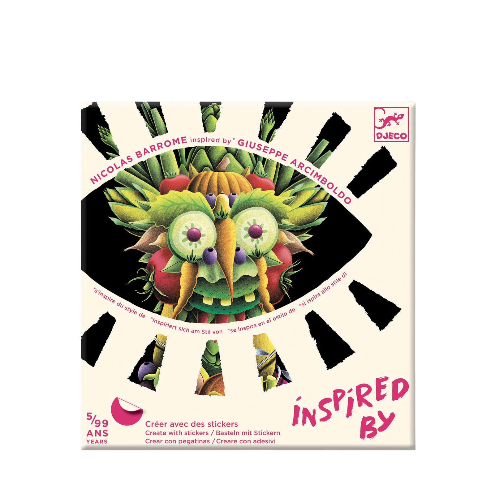 Stickers Craft Set - Spring Vegetables