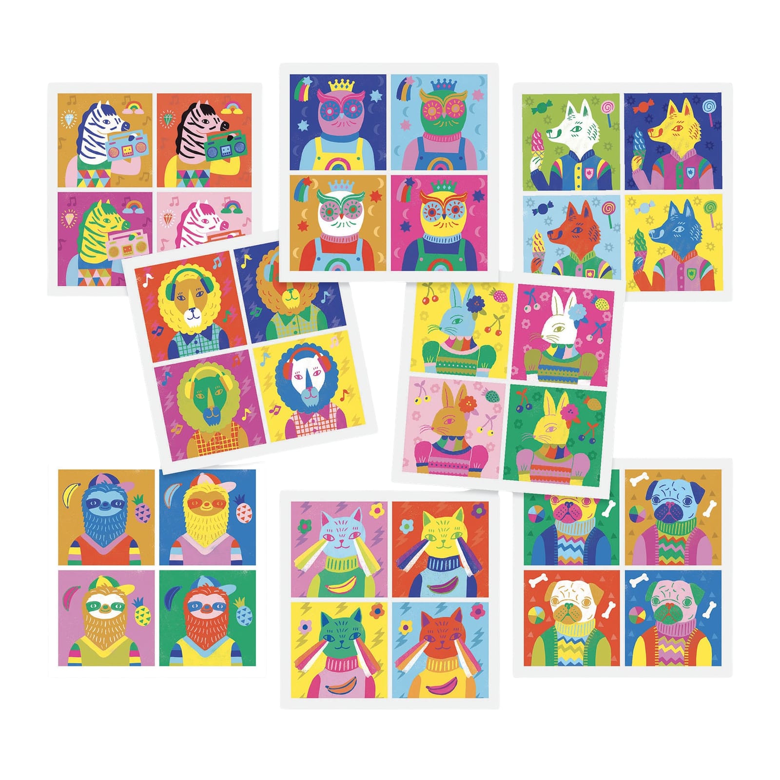 Stickers Craft Set - Totally Pop