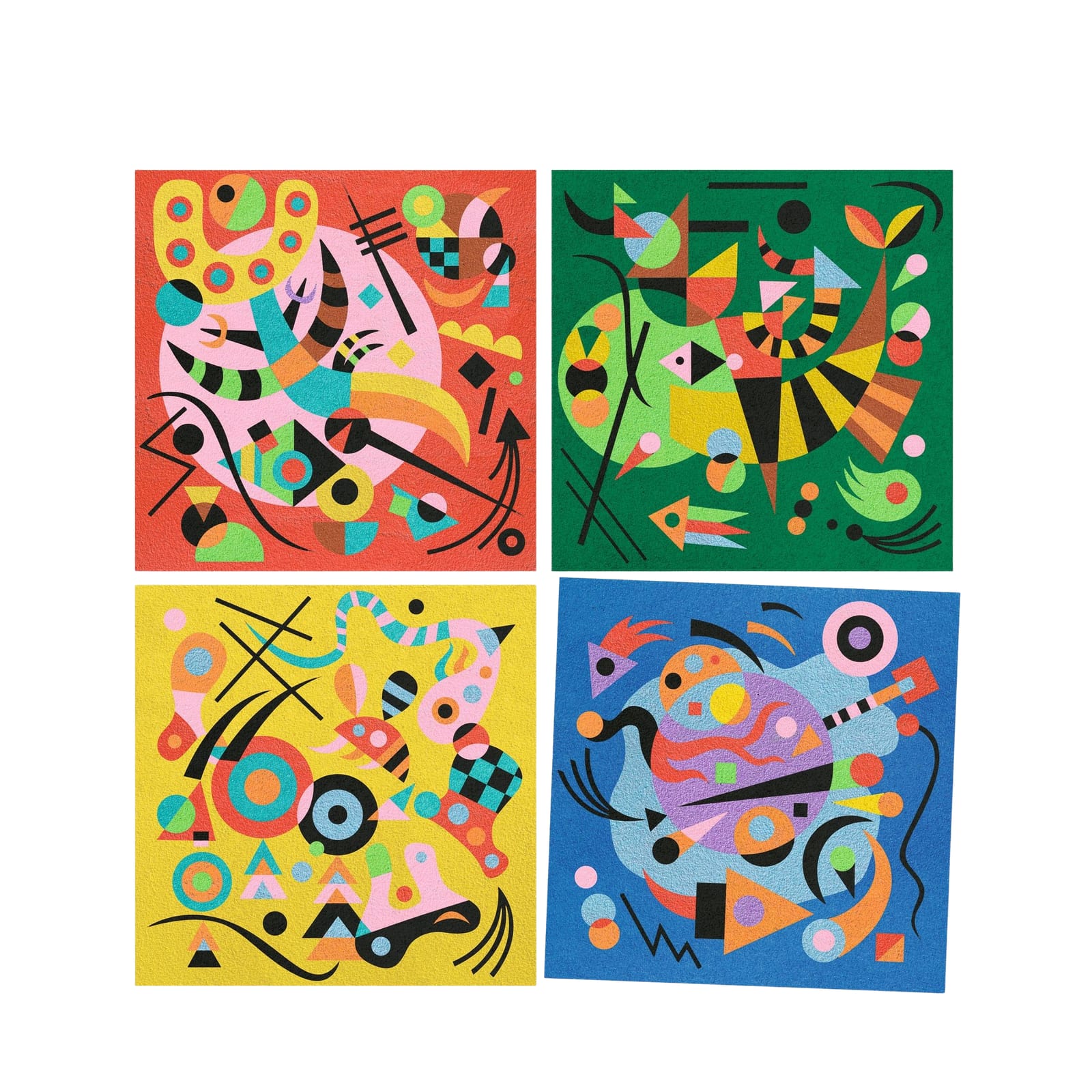 Glitter Craft Set - Abstract Art