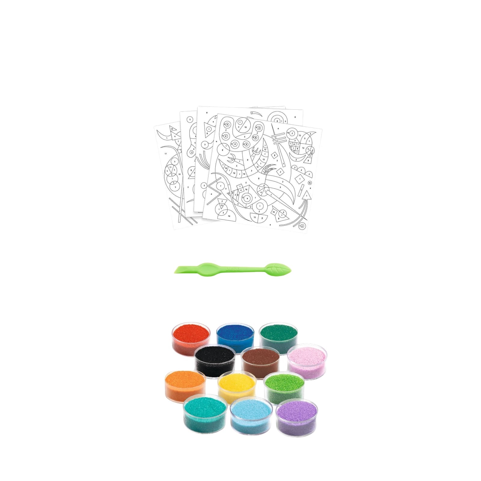 Glitter Craft Set - Abstract Art