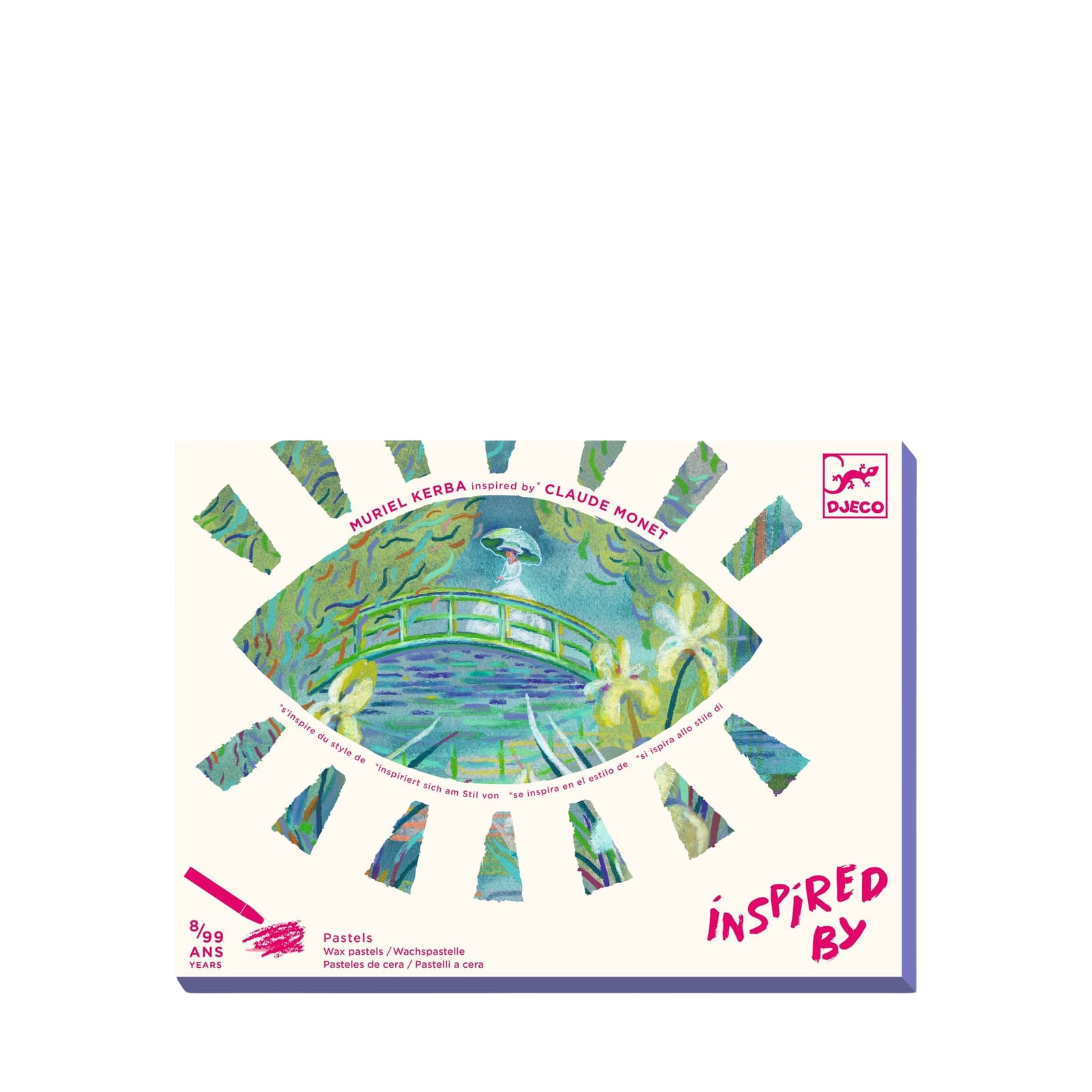 Water Pastels Craft Set - The Water Lily Pond