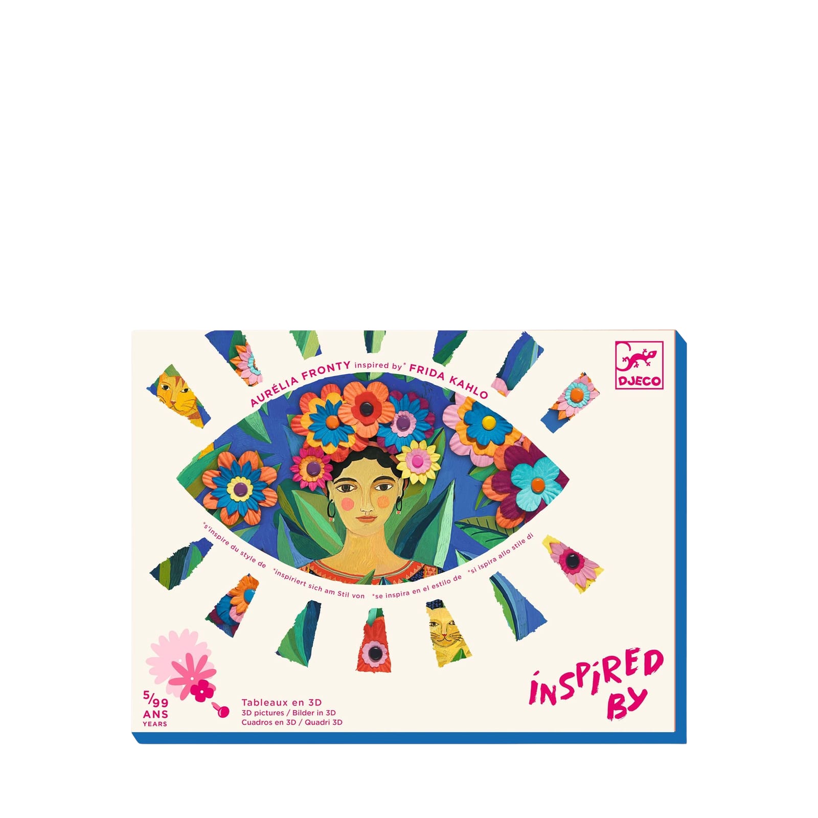 3D Paper Craft Set - Coyoacan