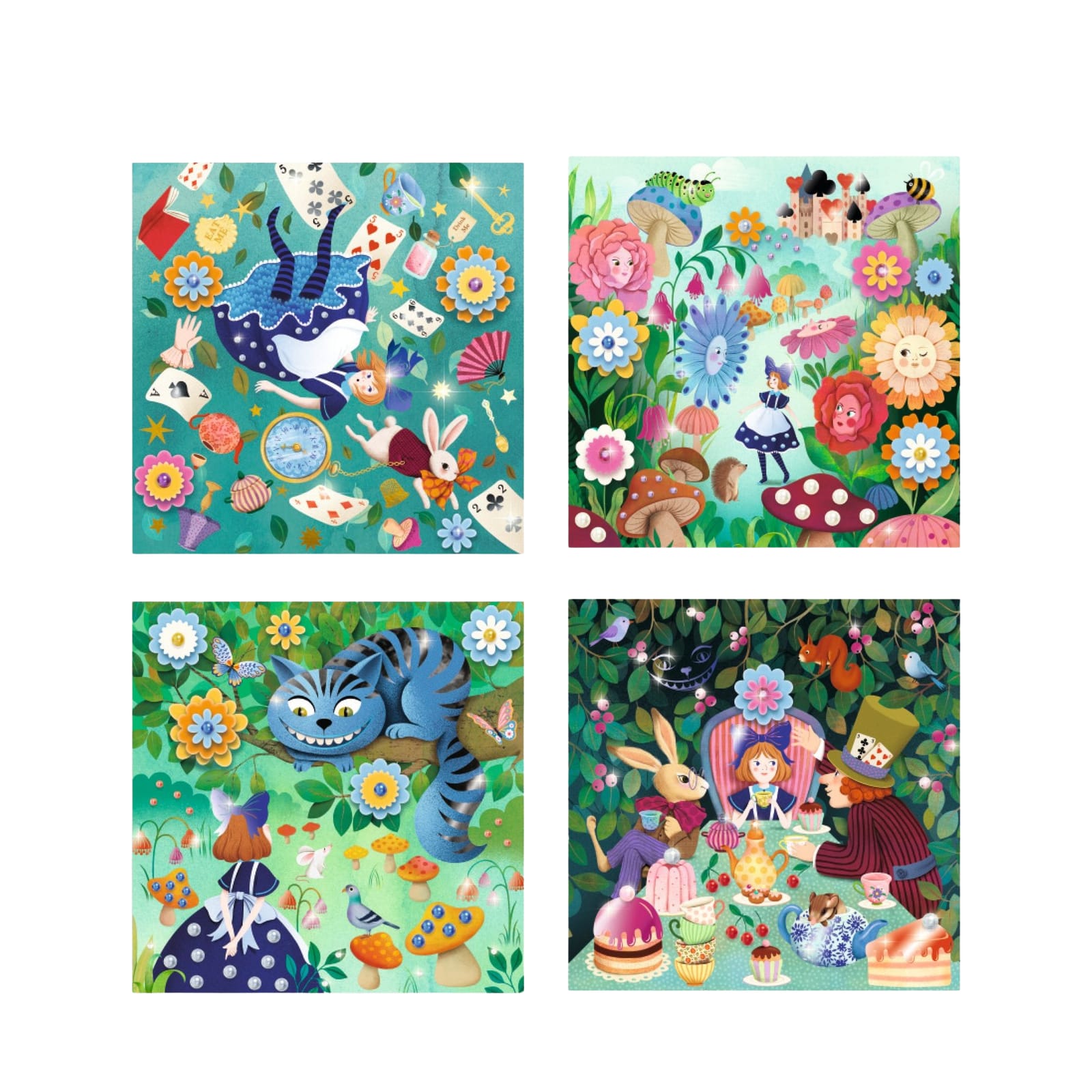 Decorate Boards Craft Set - In Wonderland