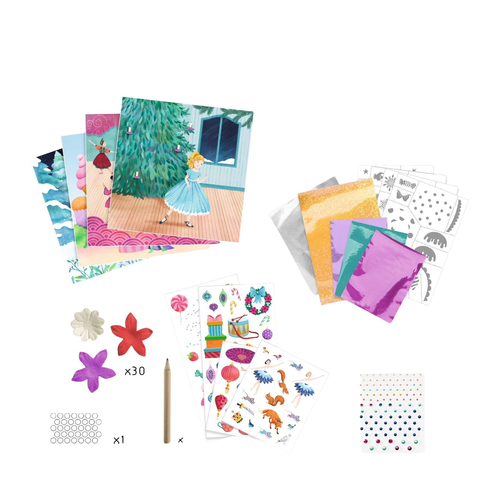 Decorate Boards Craft Set - Nutcracker