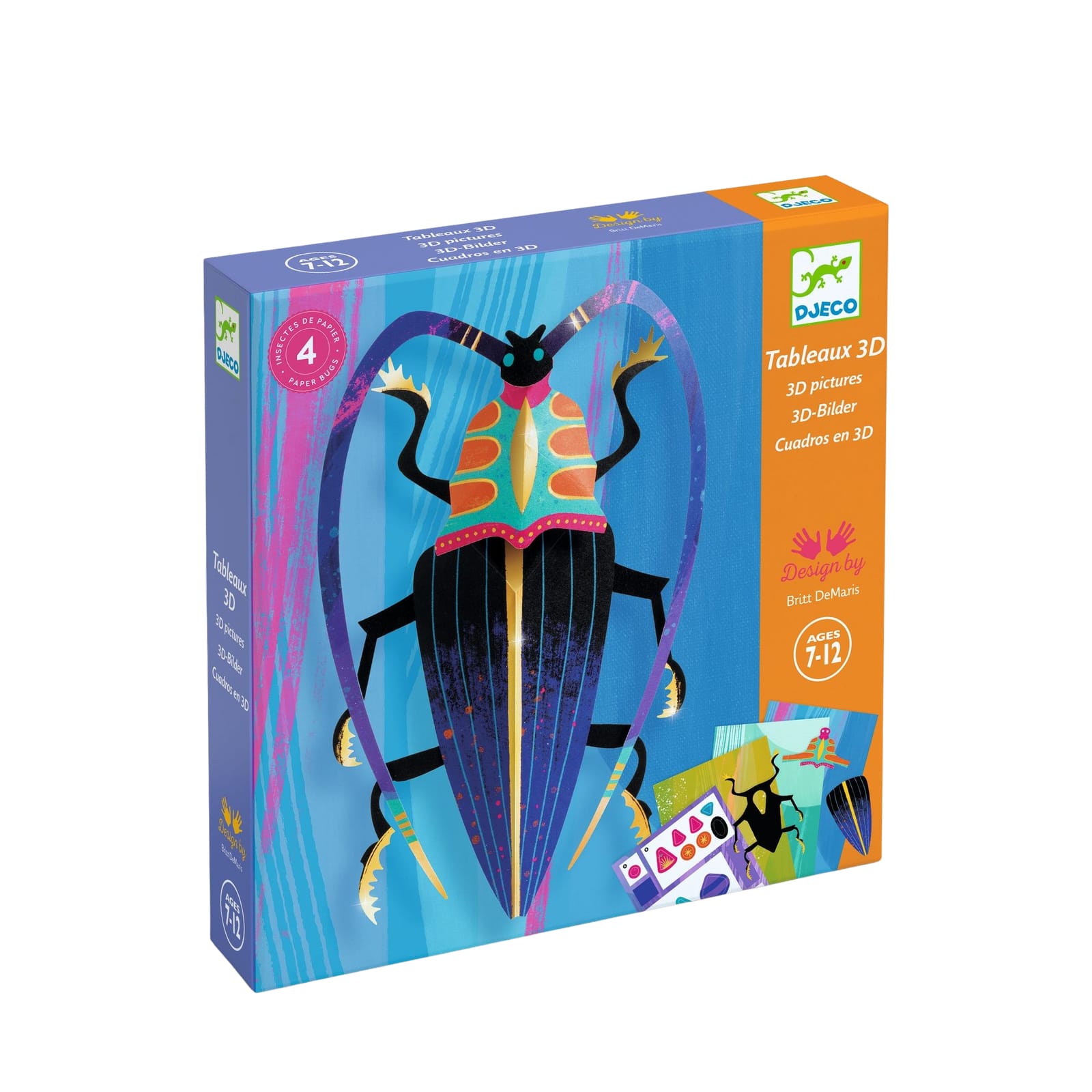 3D Paper Craft Set - Bugs