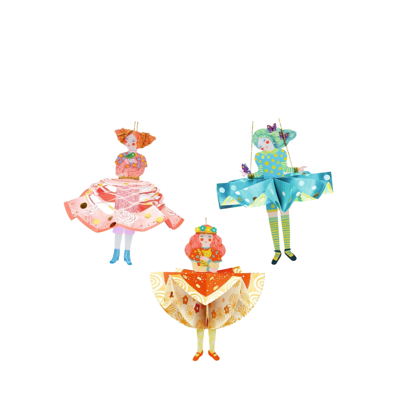 Craft Set - Paper Dresses