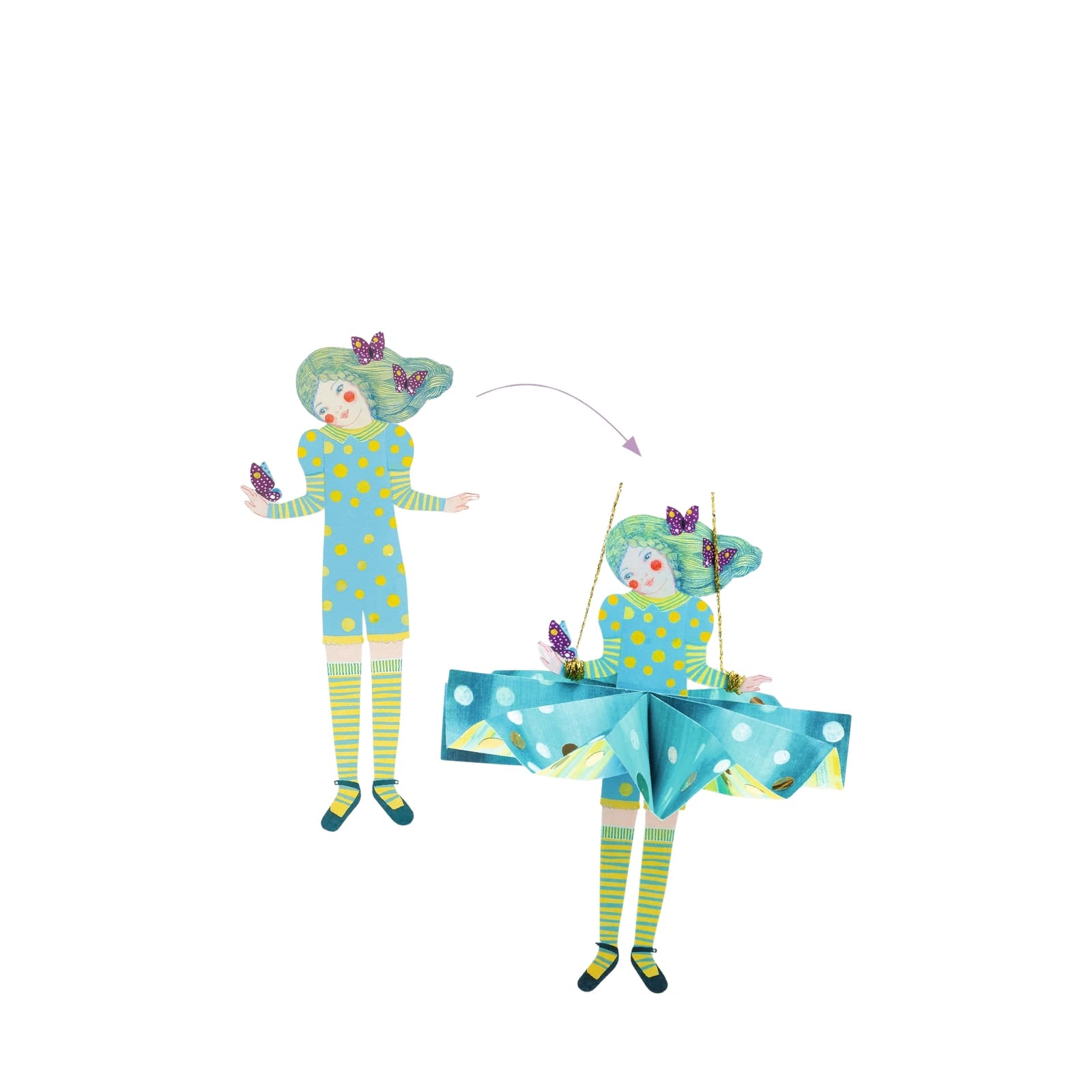 Craft Set - Paper Dresses