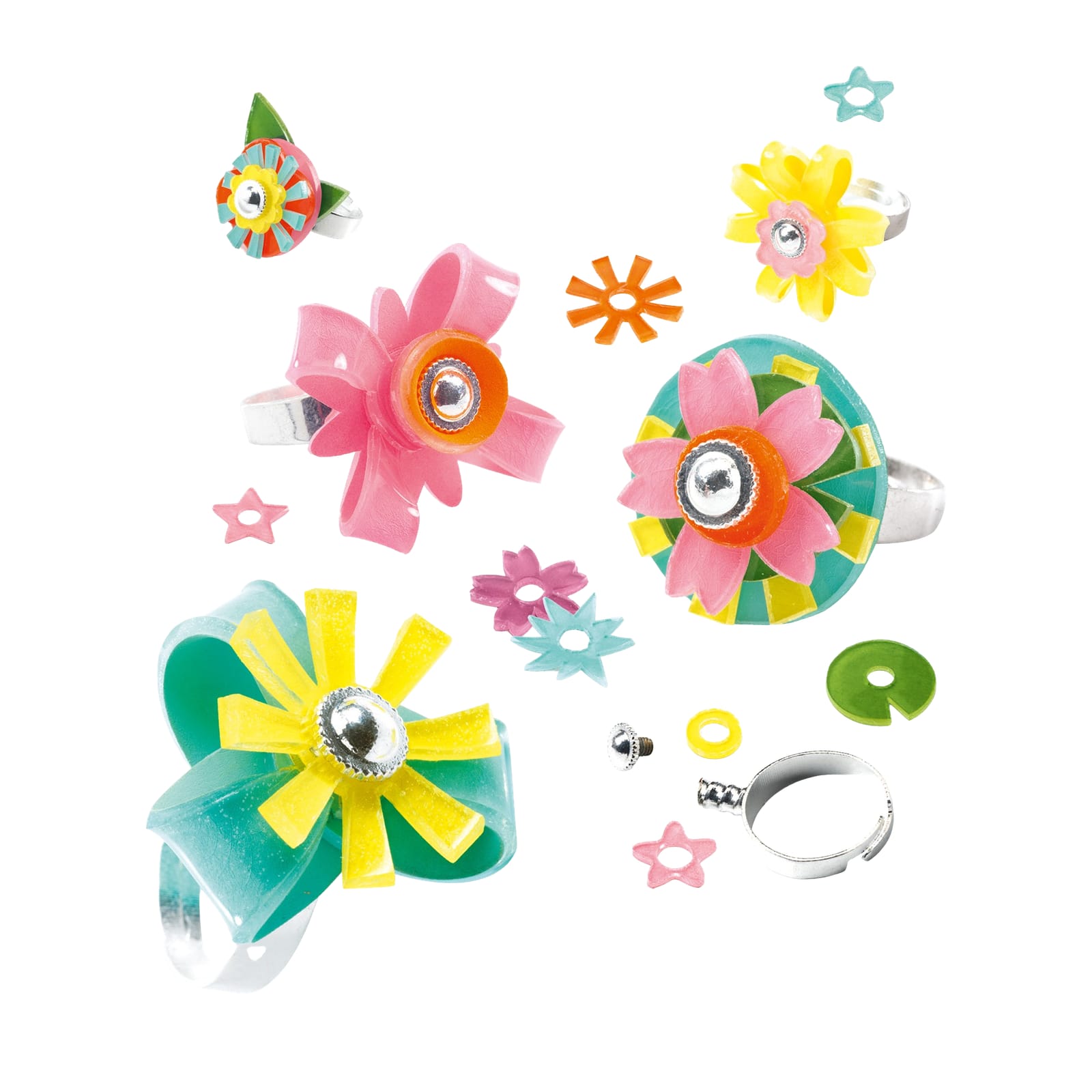 Artistic Plastic Craft Set - Ring Collection