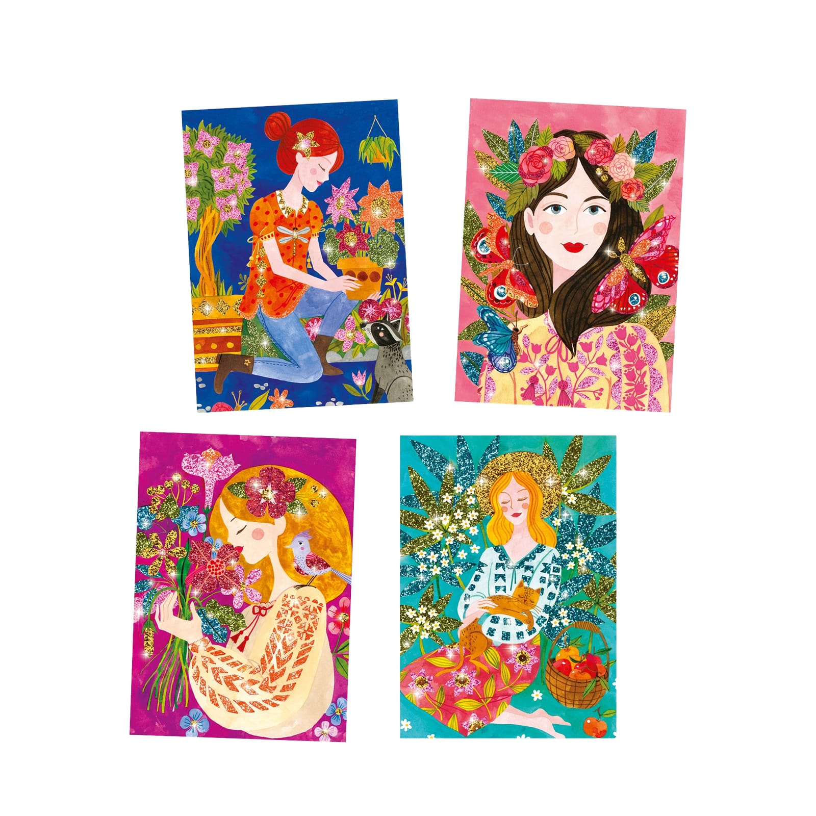Glitter Craft Set - The Scent Of Flowers