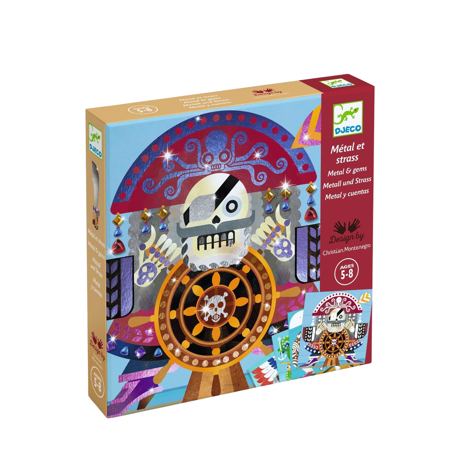 Foil Paper Craft Set - Pirates