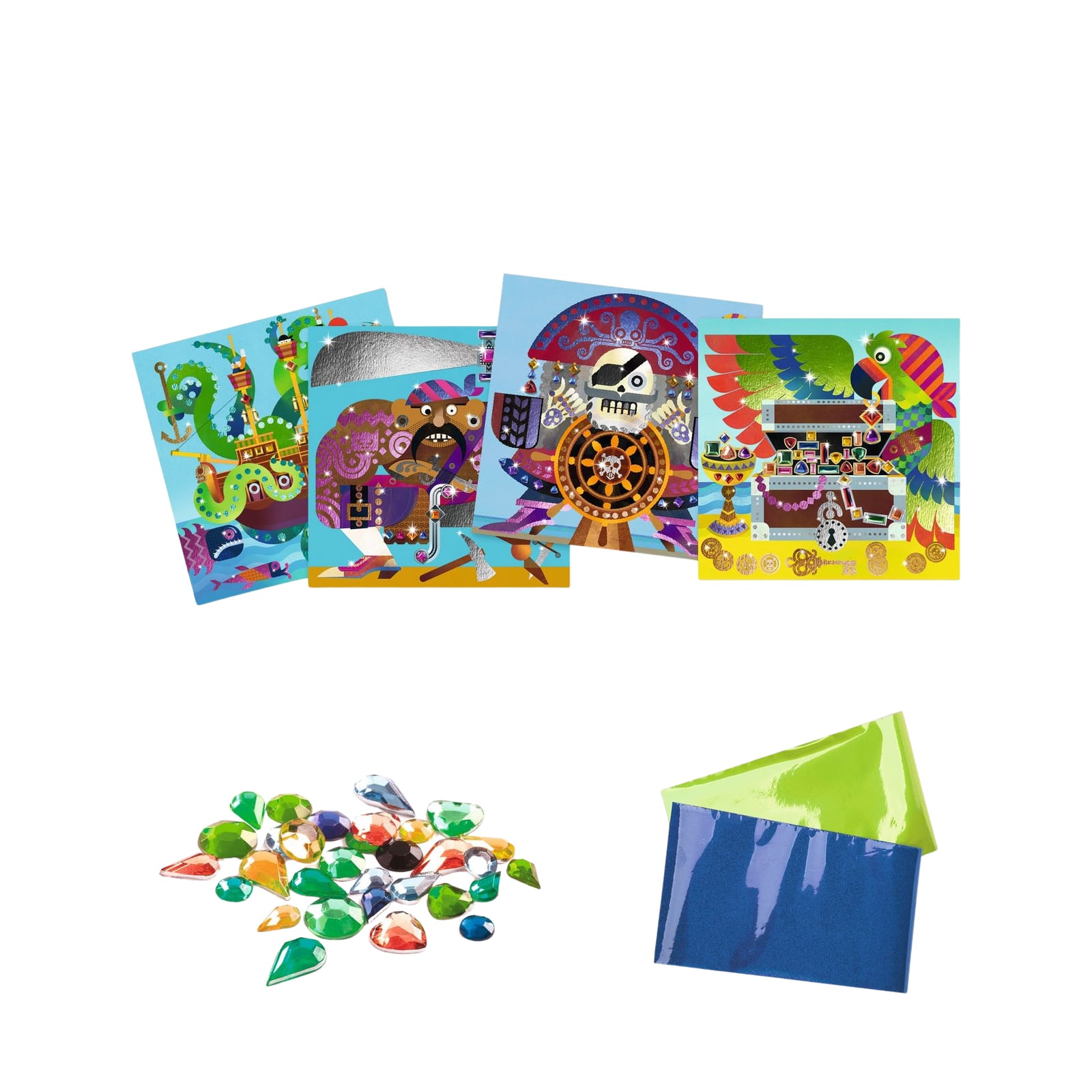 Foil Paper Craft Set - Pirates