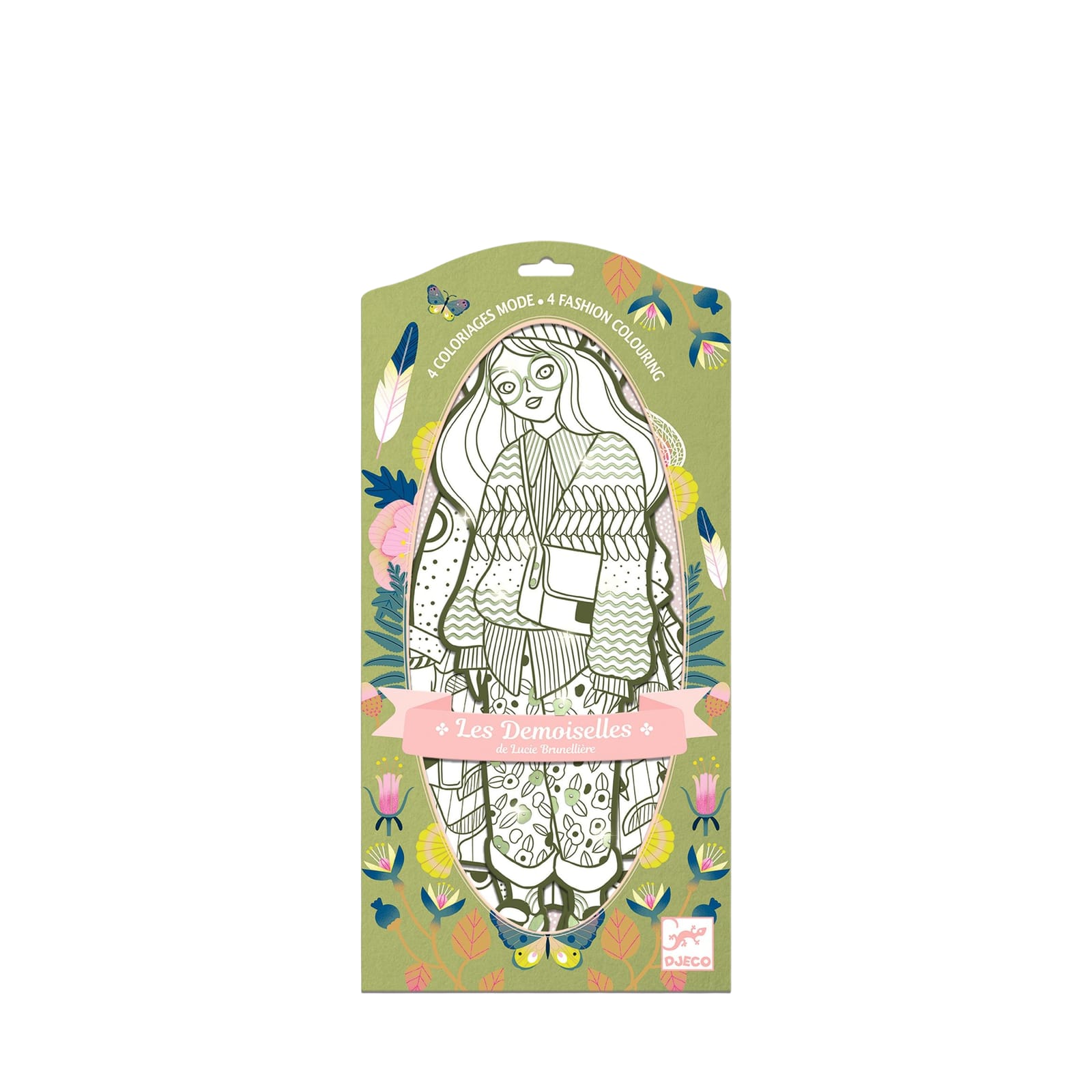 Colouring Fashion Craft Set - Bowie and Friends