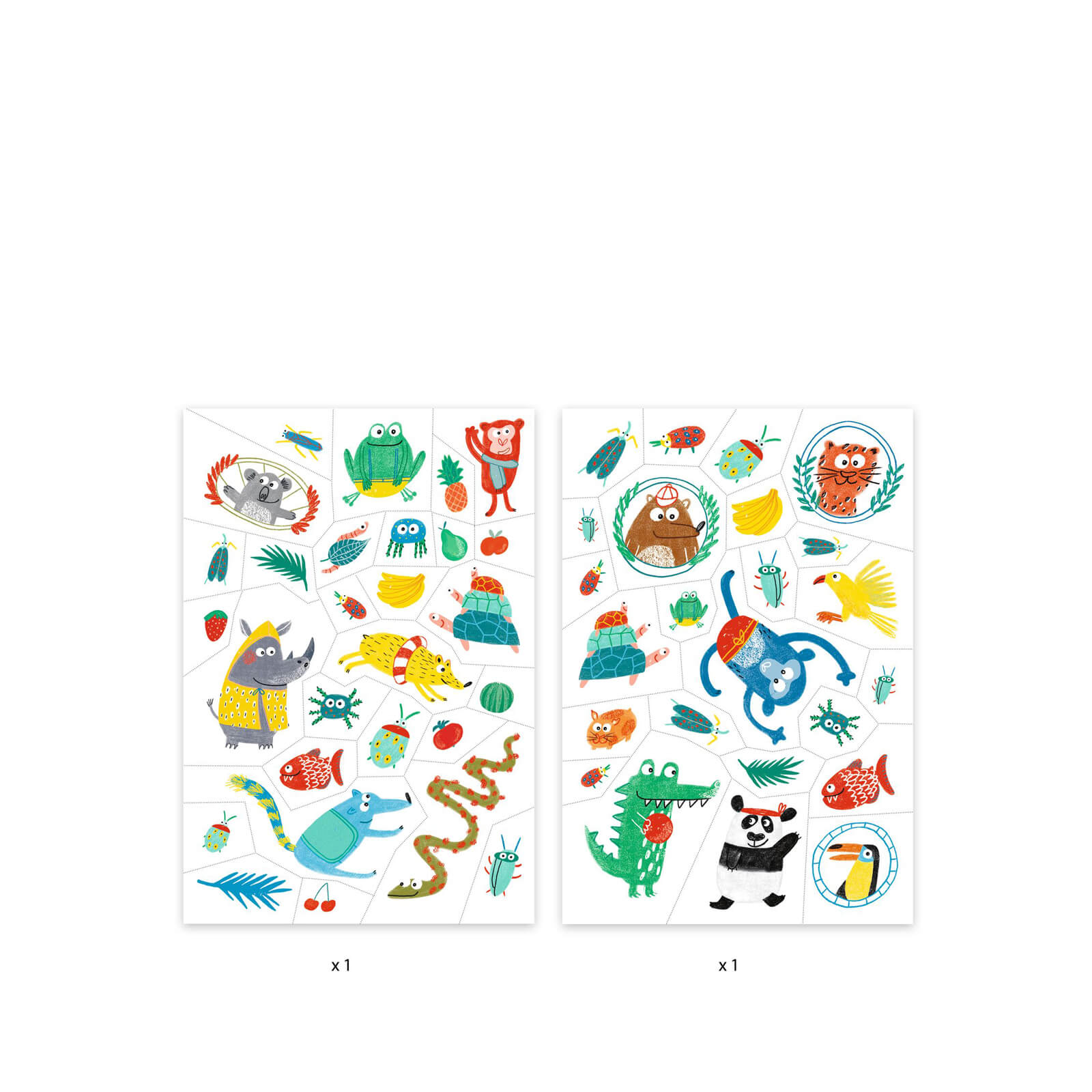 50 Temporary Tattoos - Snouts