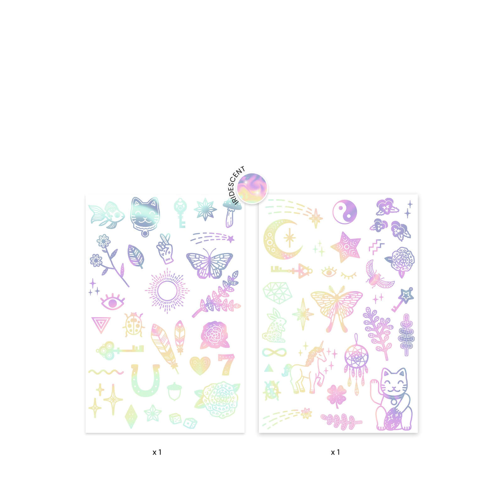 50 Temporary Tattoos - Lucky Charms