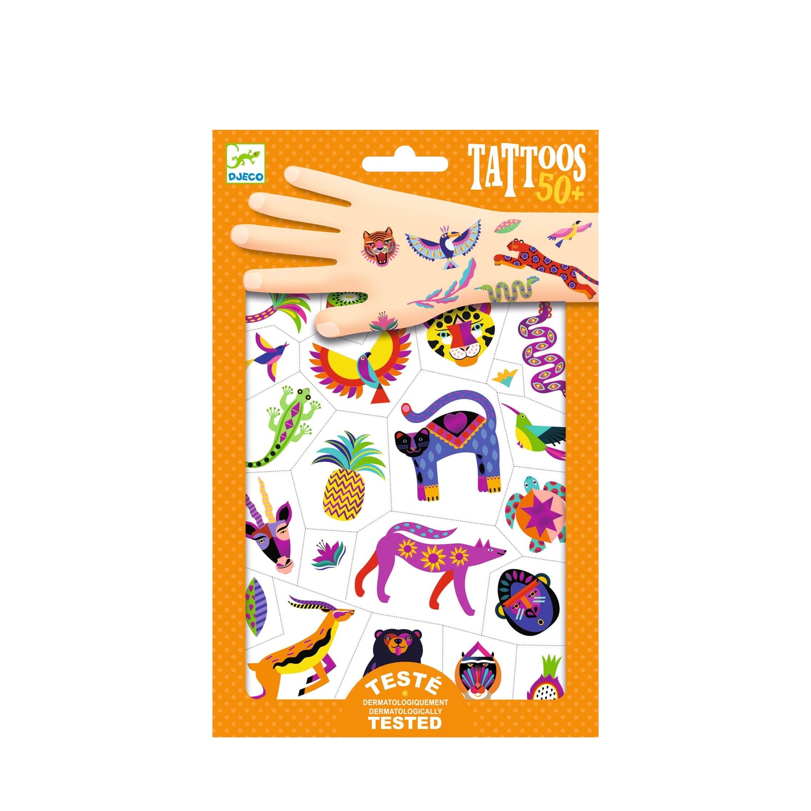 50 Temporary Tattoos - Wild Beauty