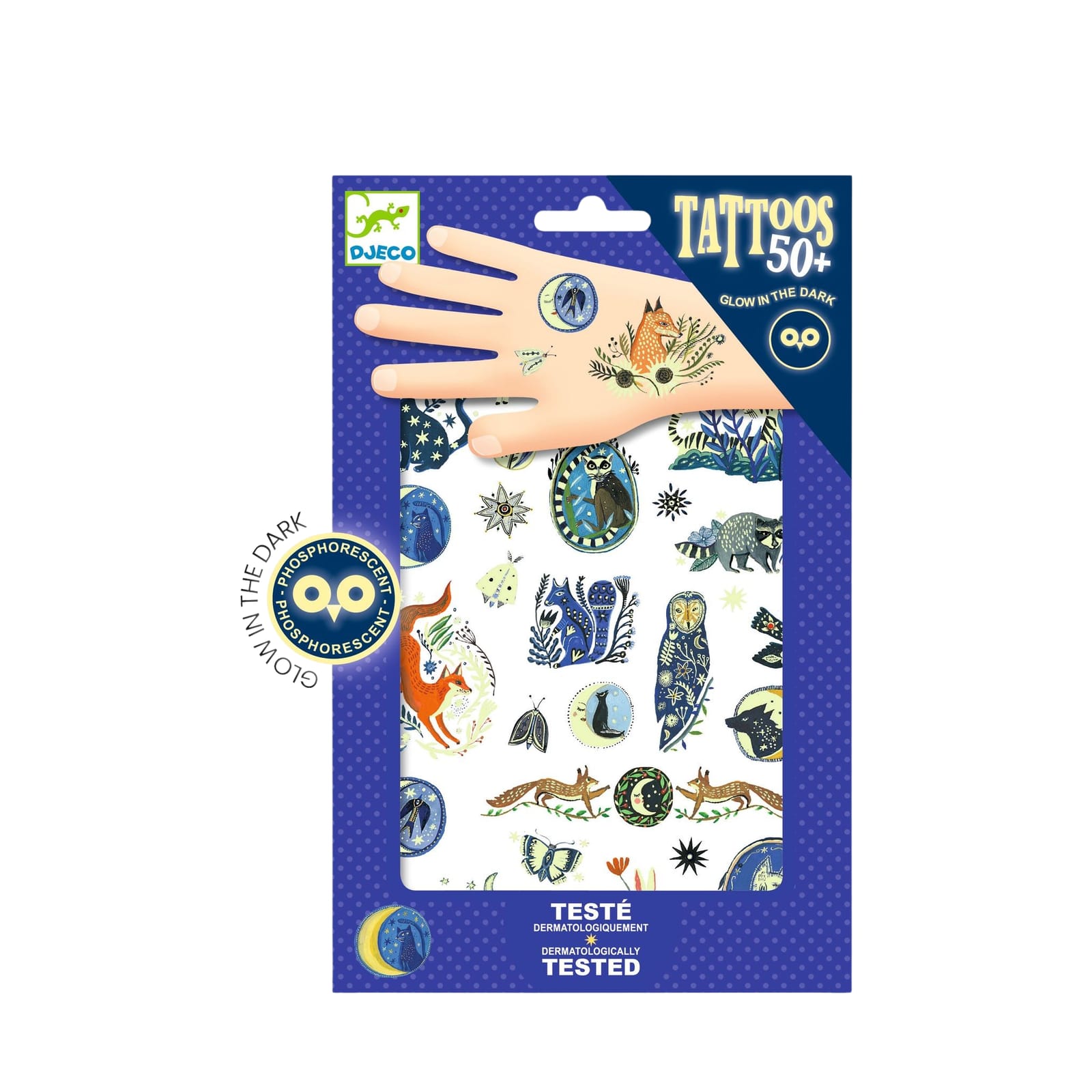 50 Temporary Tattoos - Night Time Reflections