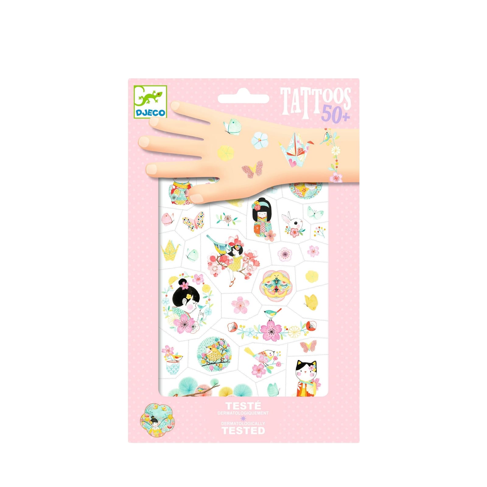 50 Temporary Tattoos - Sakura