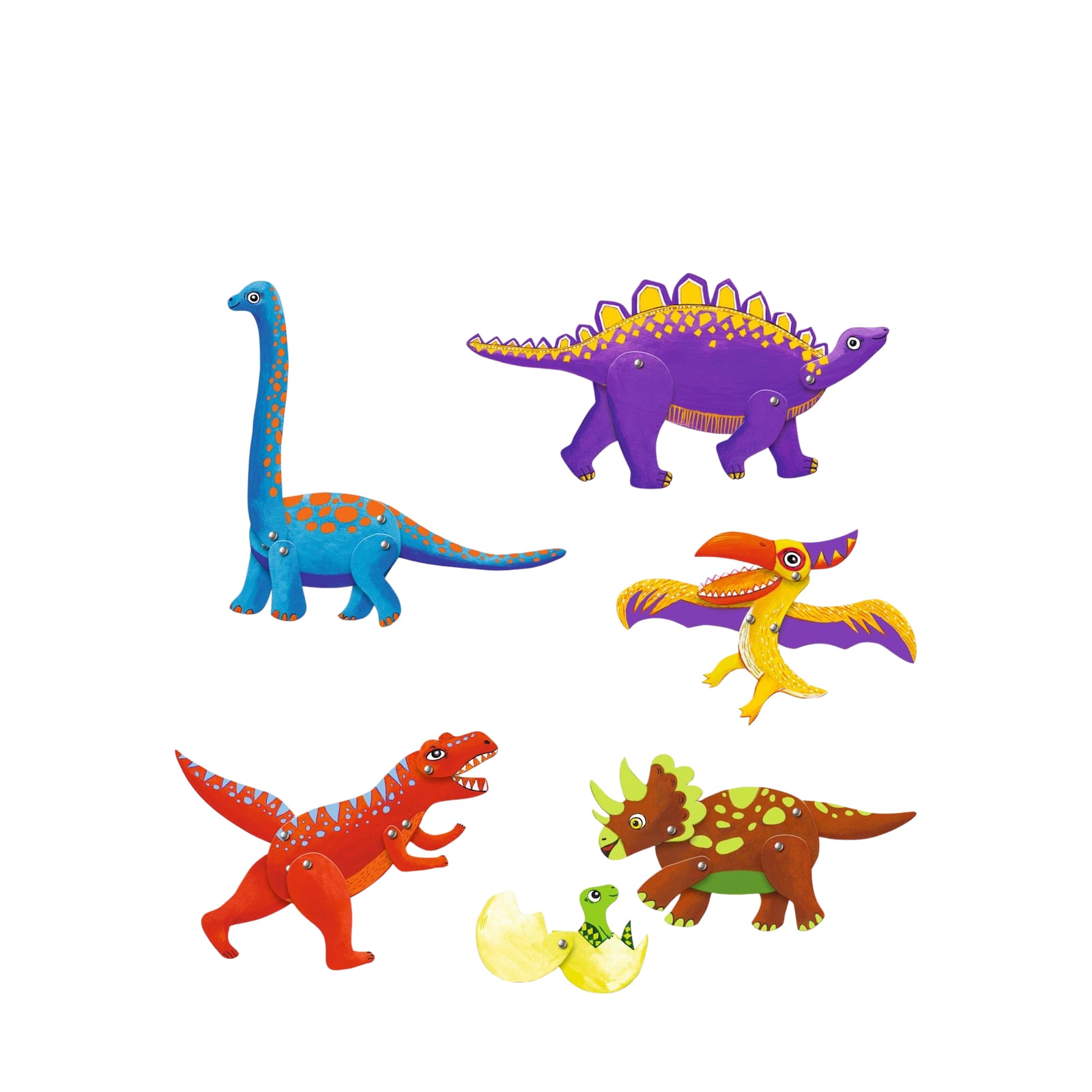 Create Puppets Craft Set - Dinos
