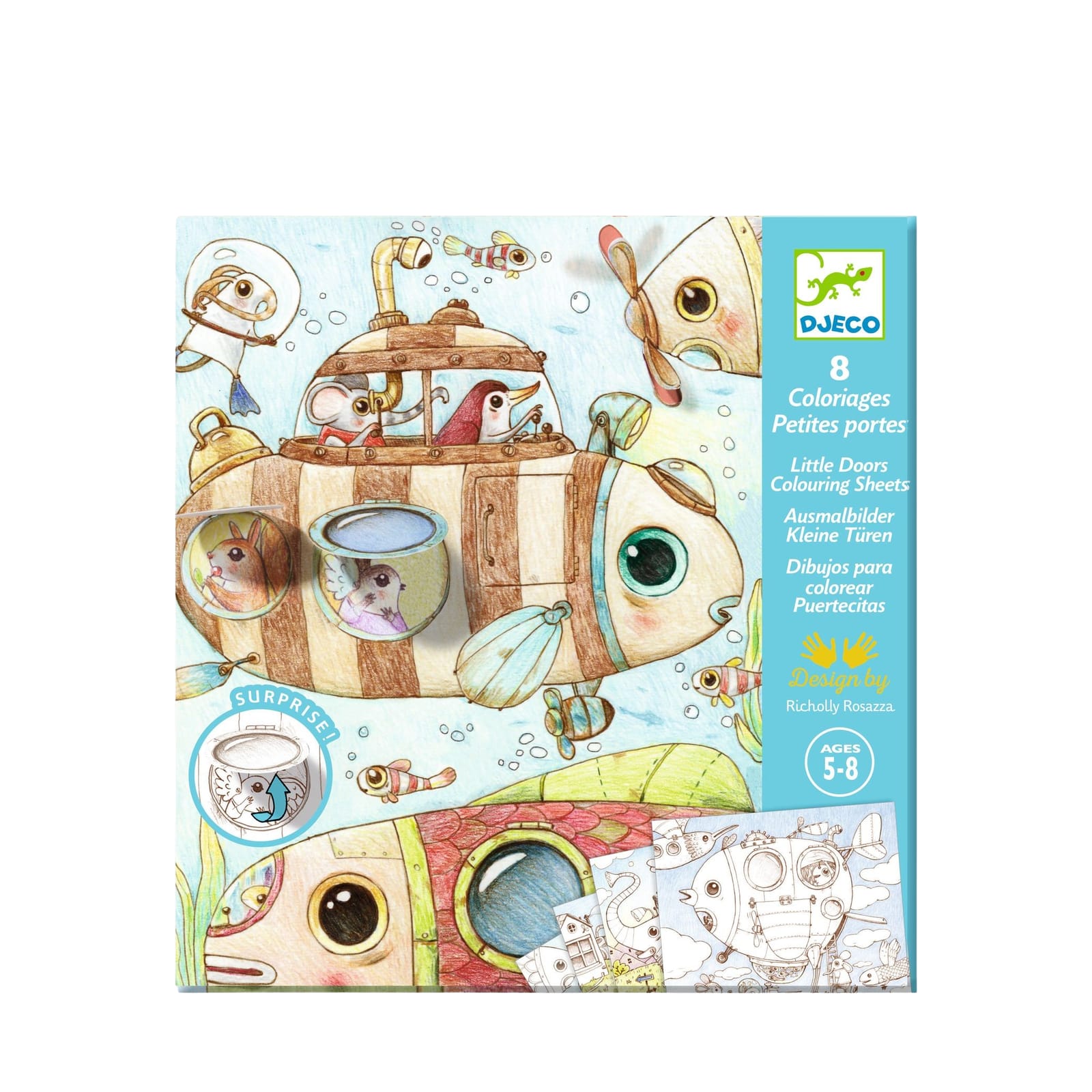 Colouring Doors Craft Set - Malos Trip
