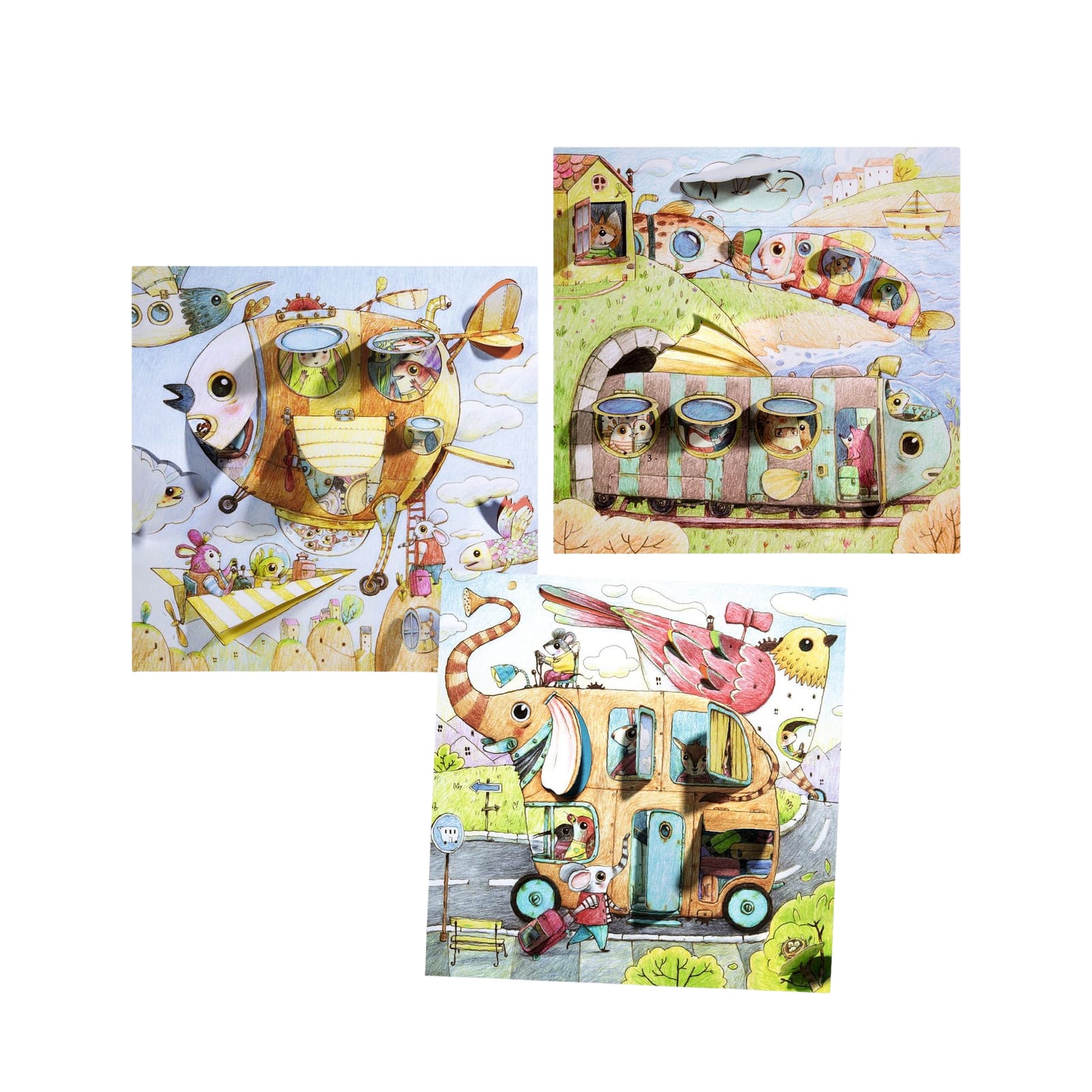 Colouring Doors Craft Set - Malos Trip