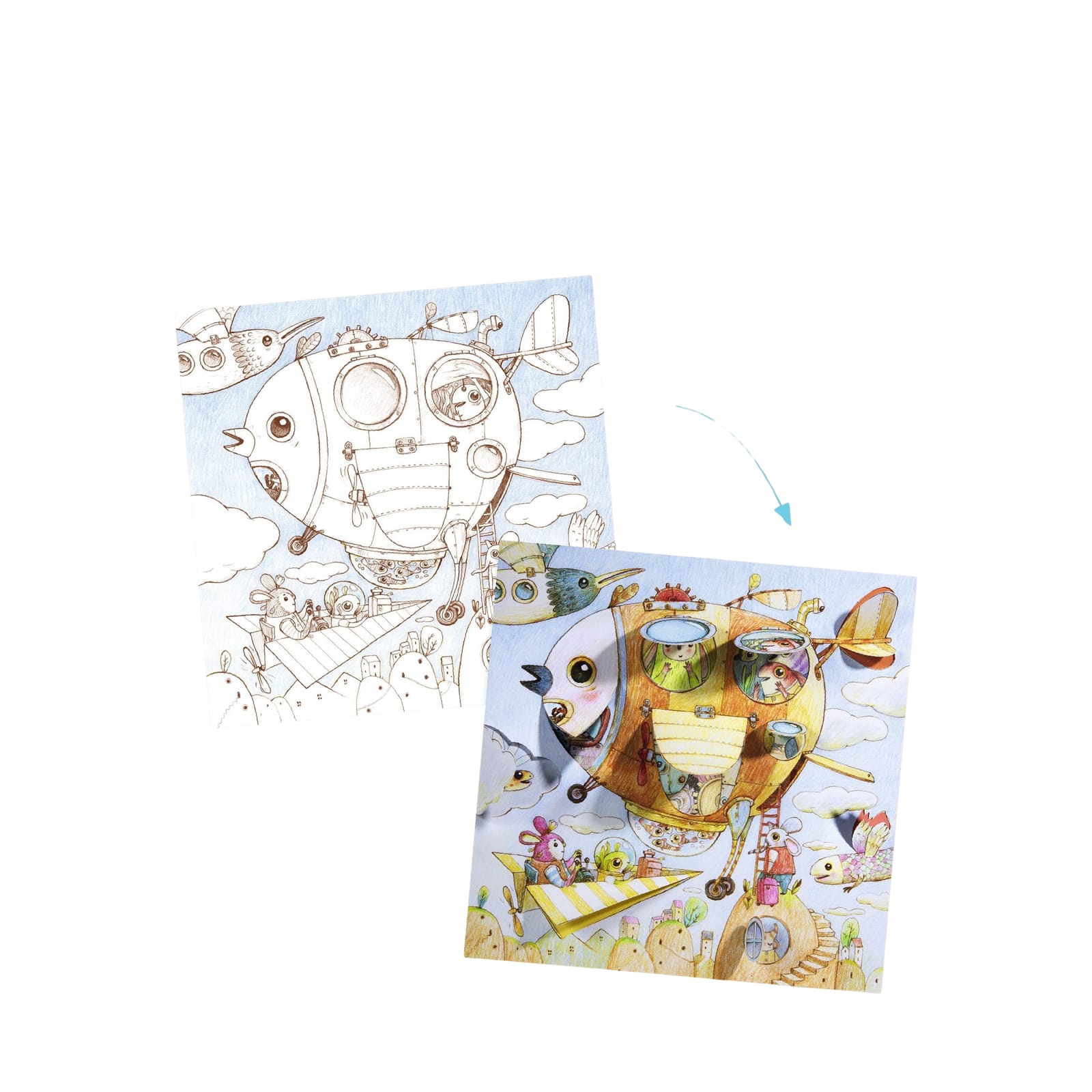 Colouring Doors Craft Set - Malos Trip