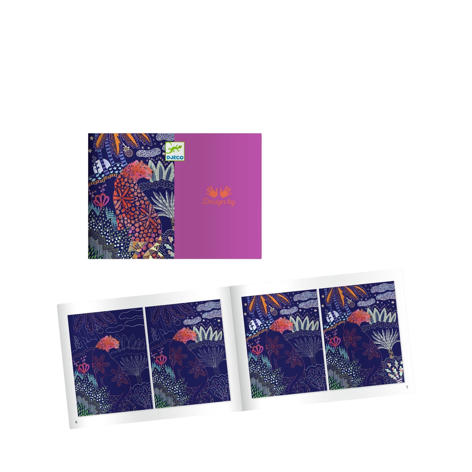 Colour Scratch Boards - Little Nature