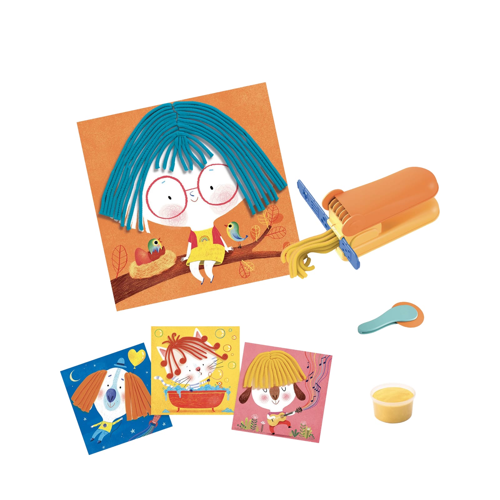 Play Dough - Curls And Straight Hair