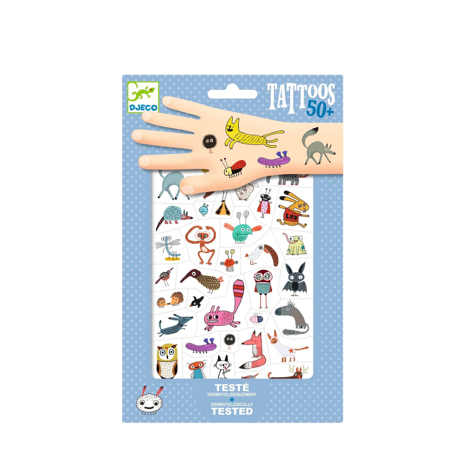 50 Temporary Tattoos - Little Critters
