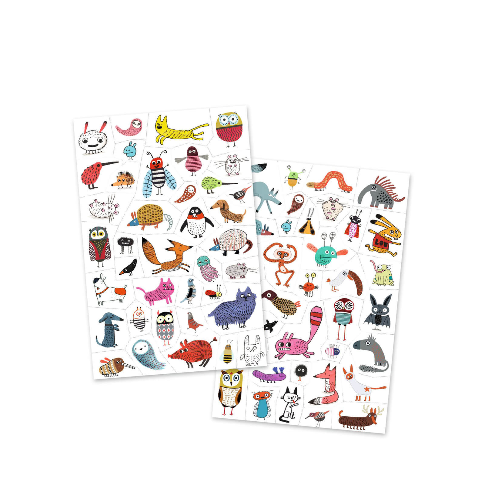 50 Temporary Tattoos - Little Critters