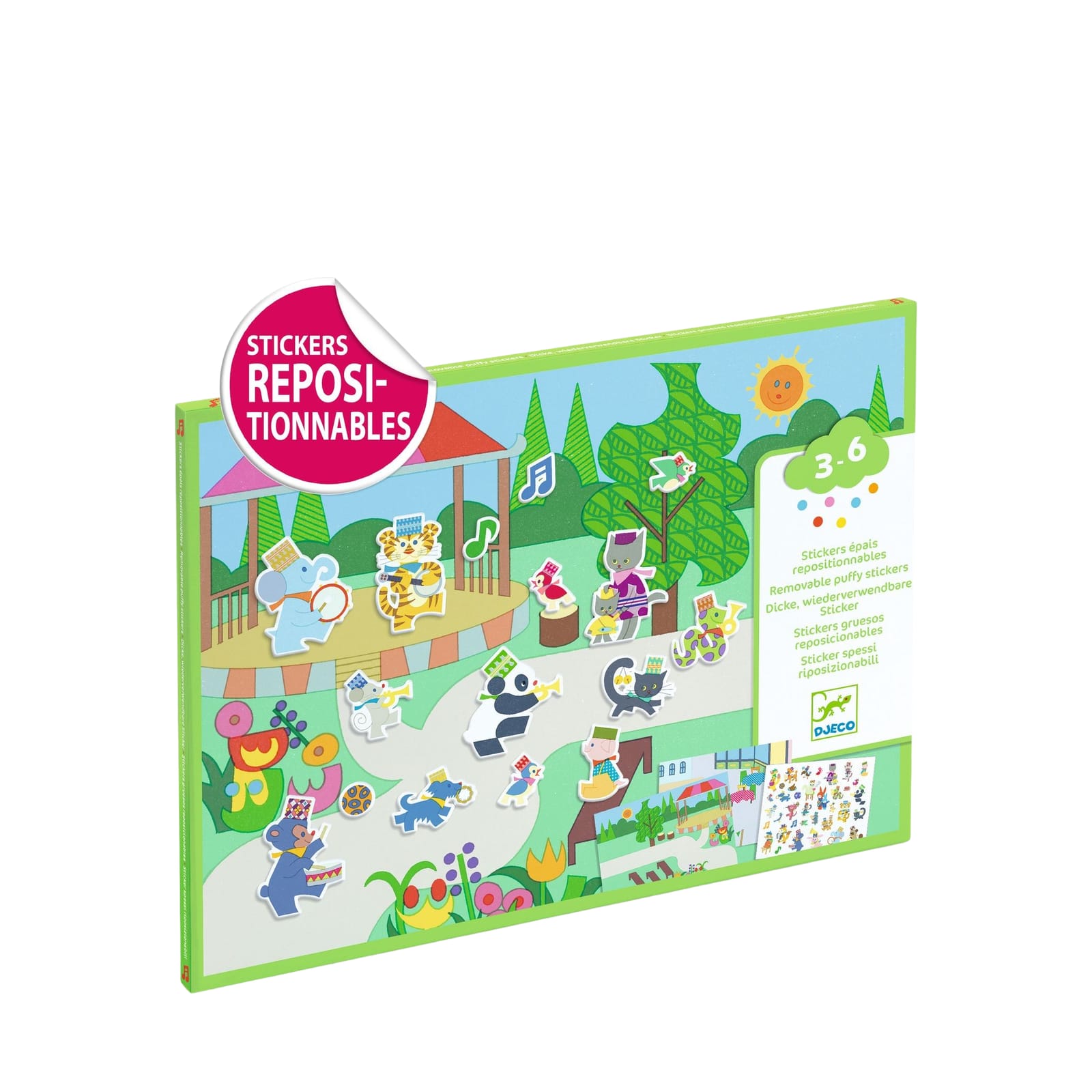 Repositionable Stickers Board - Fanfare