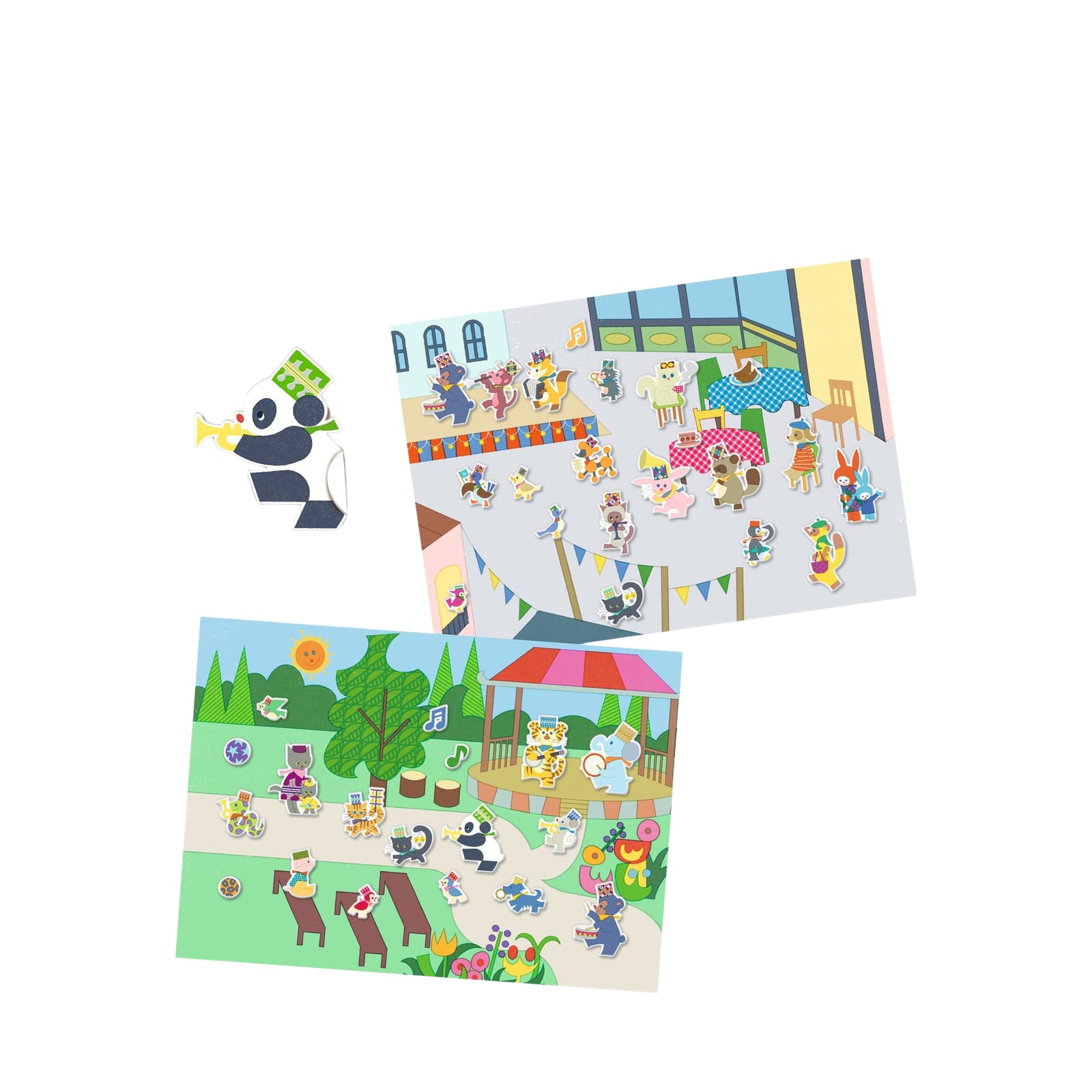 Repositionable Stickers Board - Fanfare