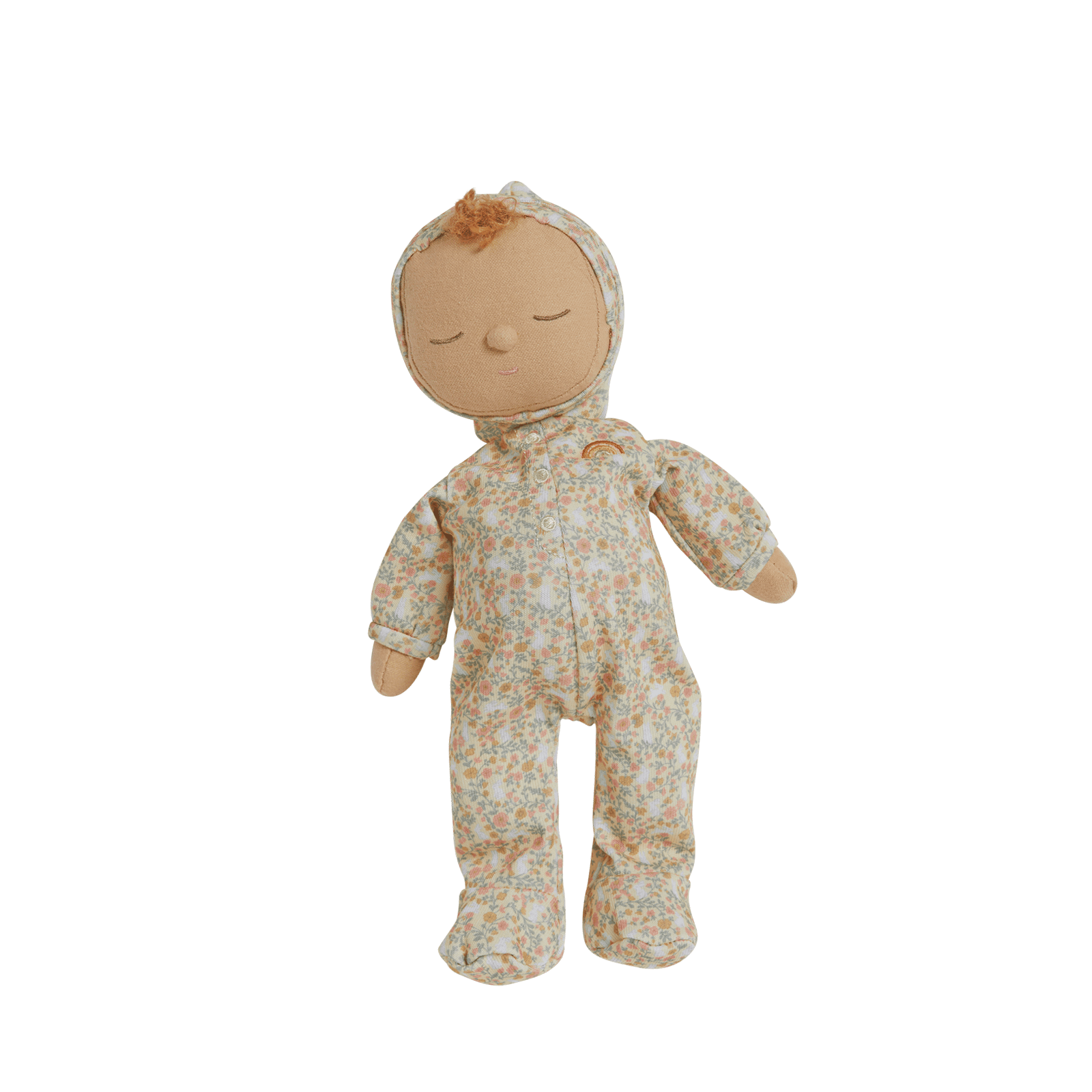 Dozy Dinkum Doll - Custard Garden Floral