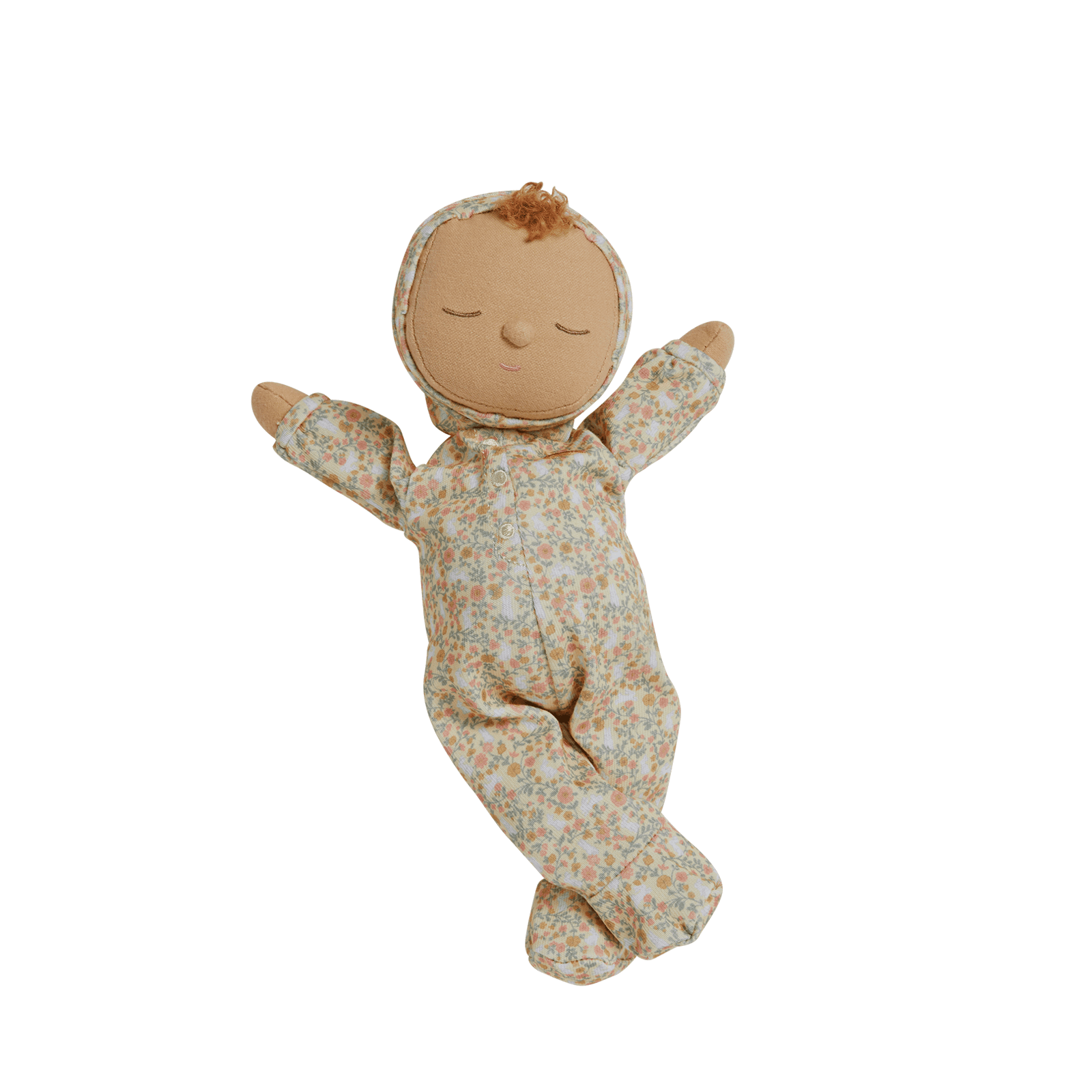 Dozy Dinkum Doll - Custard Garden Floral