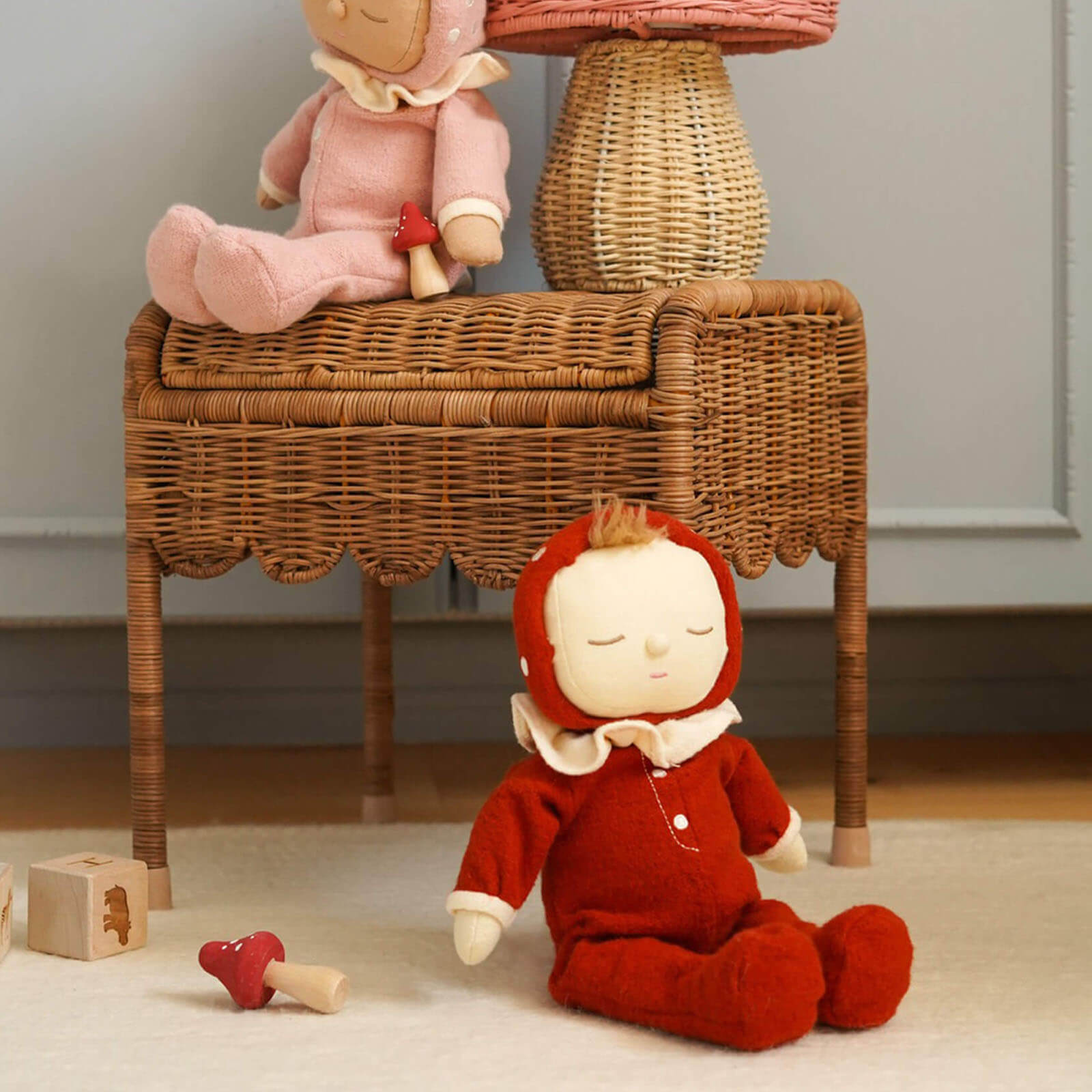 Dozy Dinkum Doll - Toadstool Moppet