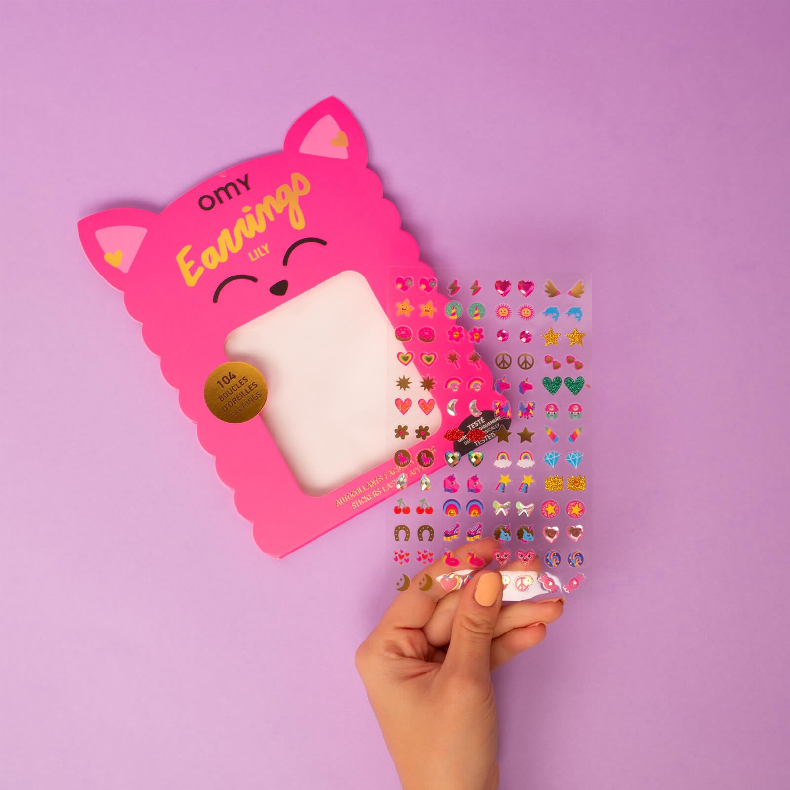 Earring Stickers - Lily