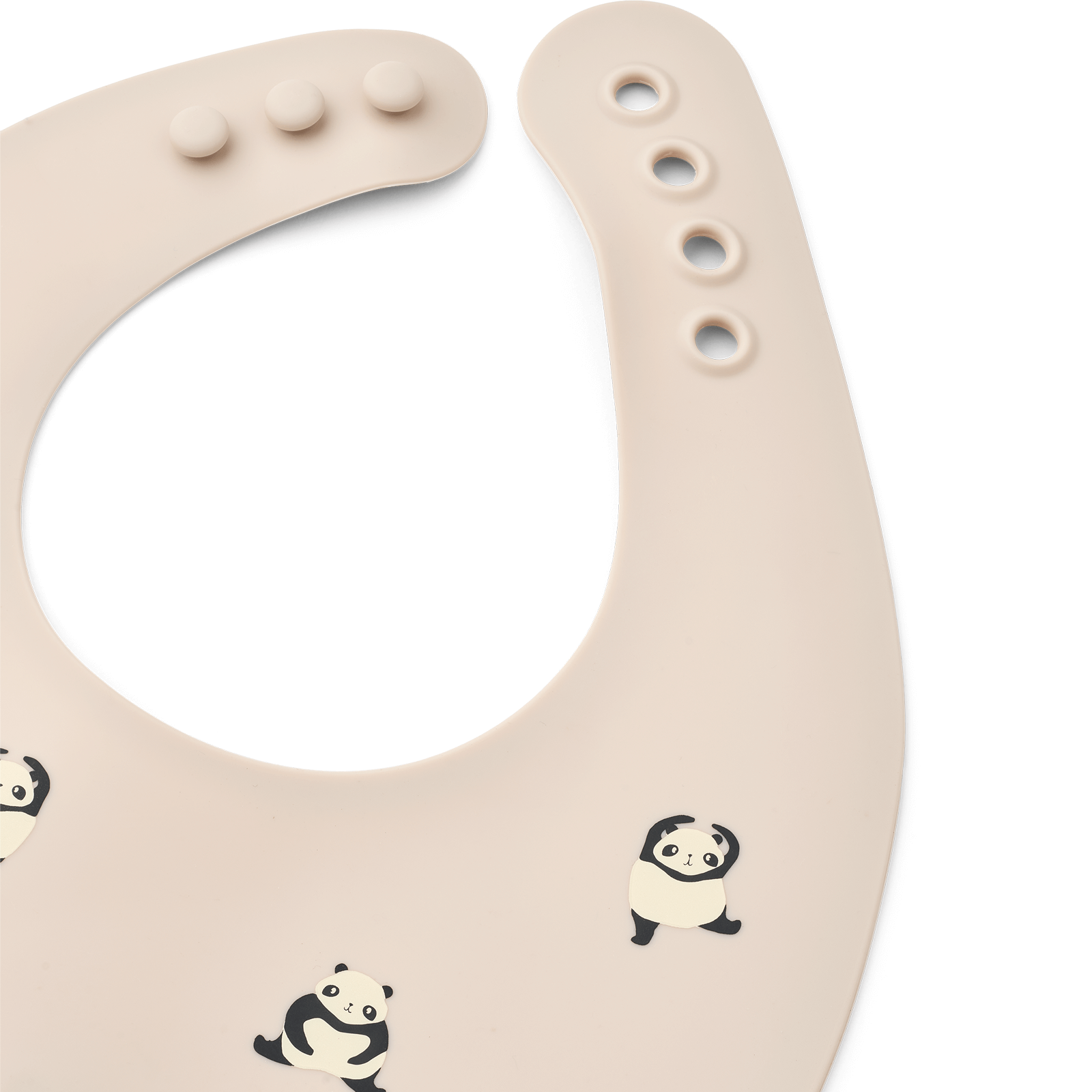Ember Printed Bib 2 Pack - Panda Sandy