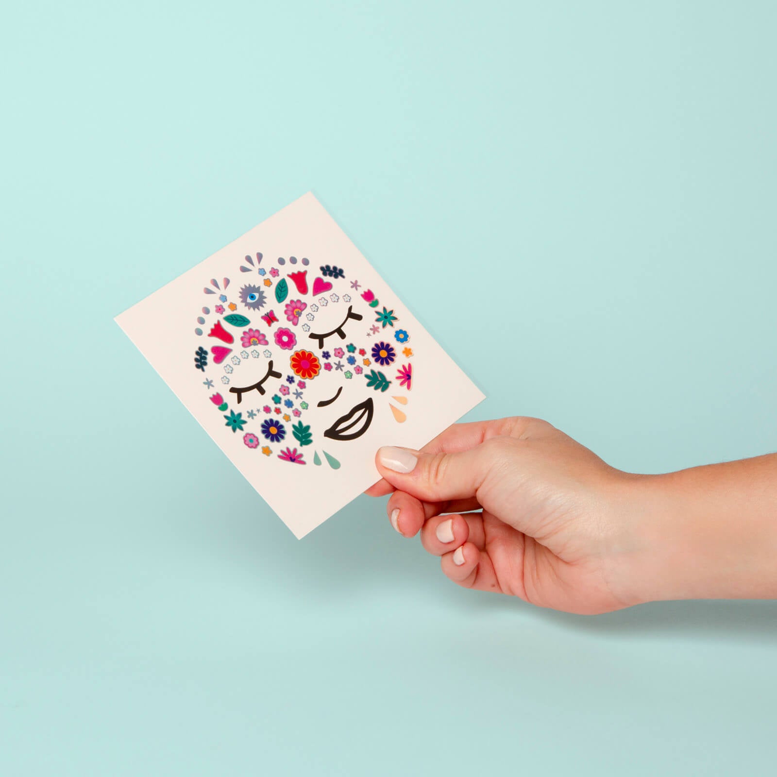 Face Stickers - Flower