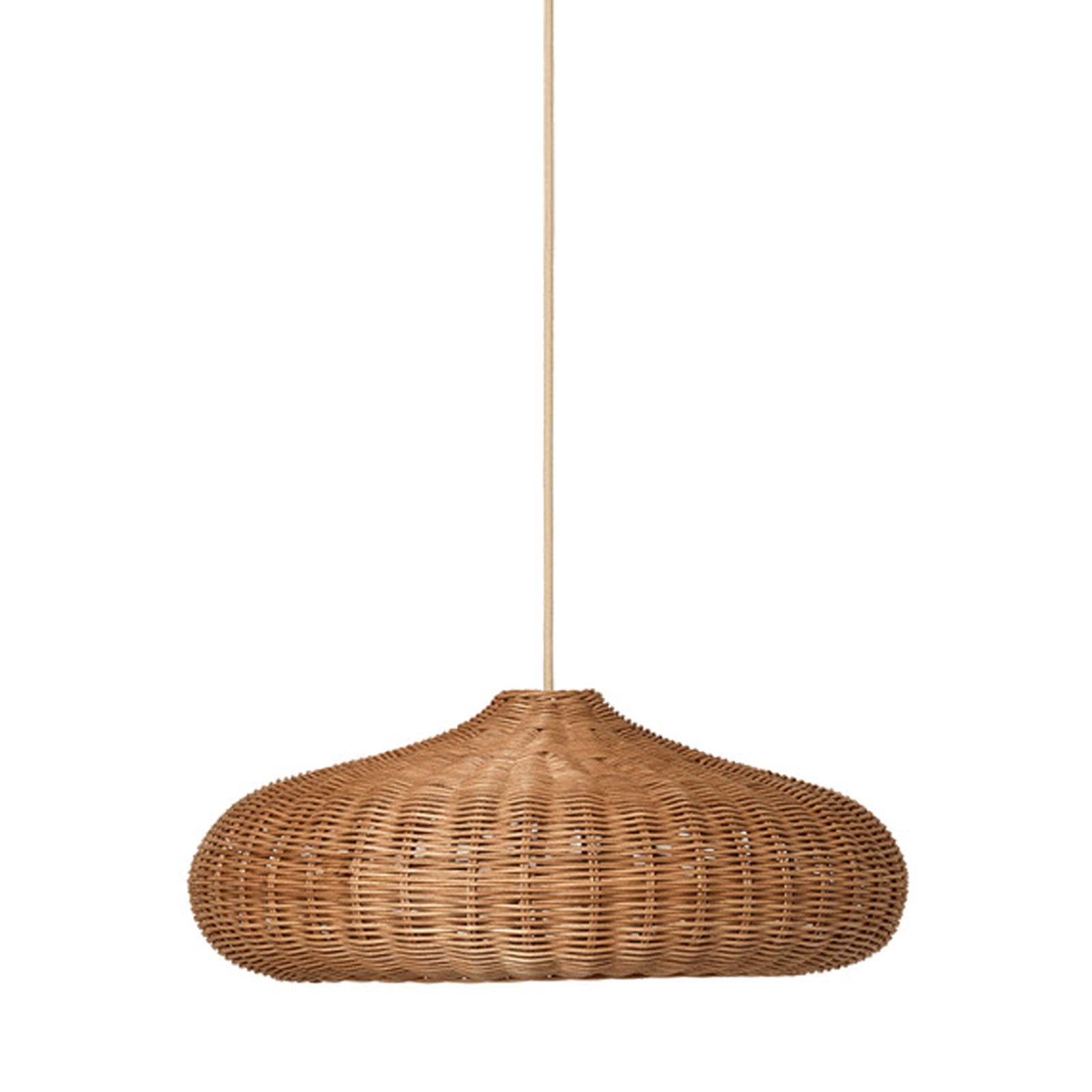 Braided Lampshade Natural - Disc