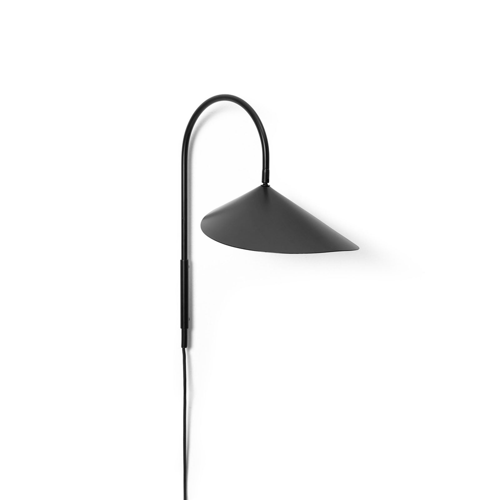Arum Swivel Wall Lamp - Black