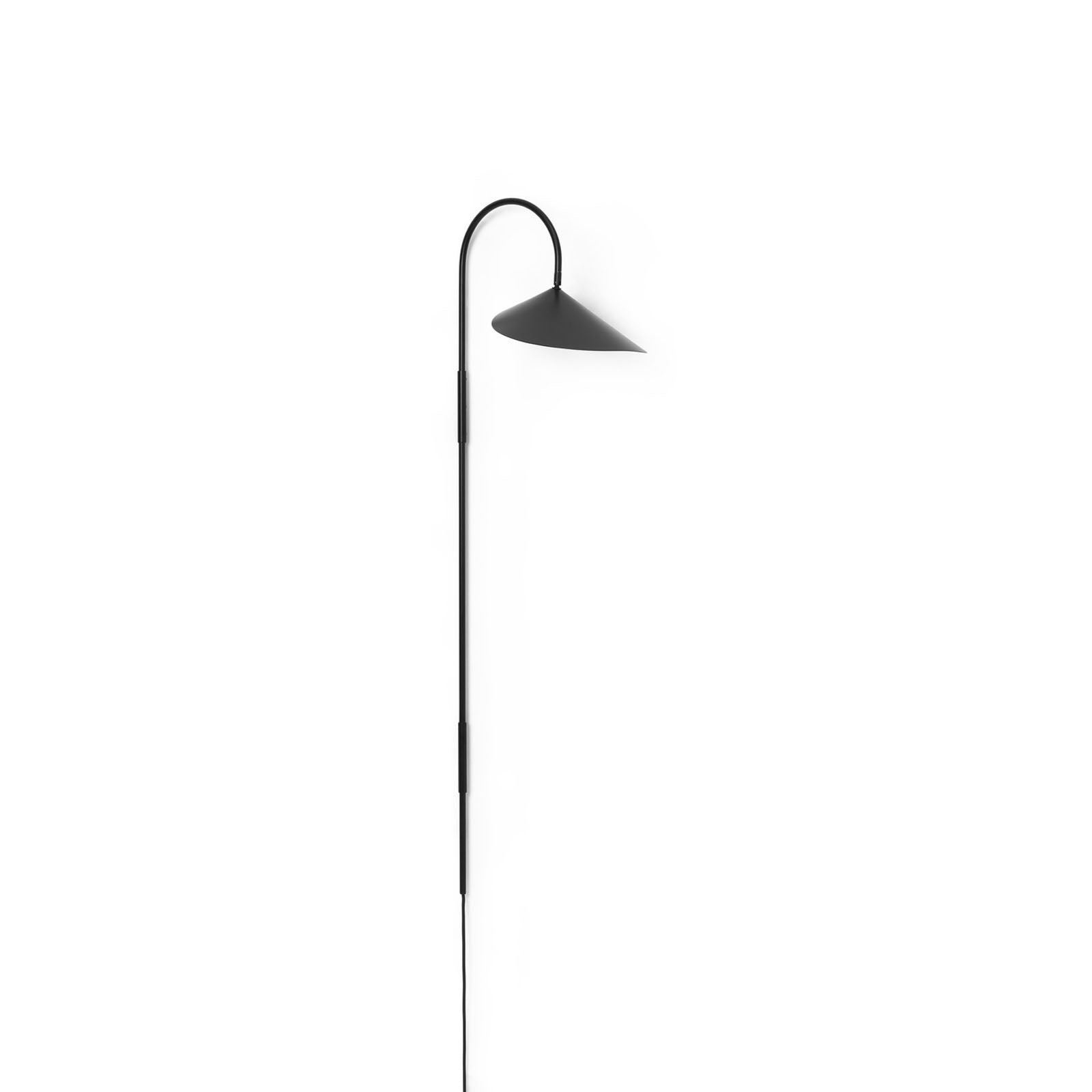 Arum Swivel Wall Lamp Tall - Black