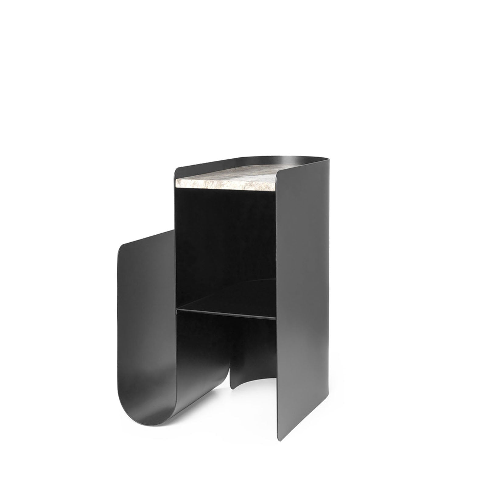 Vault Side Table - Black